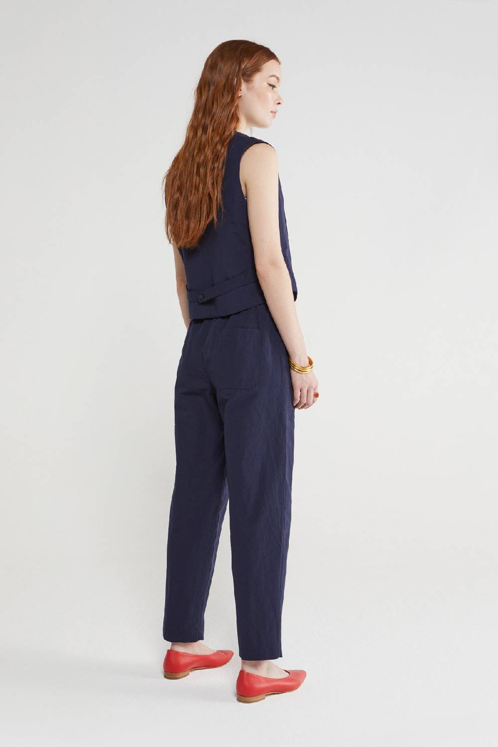 ottod'Ame Linen blend trousers Prezzo Ridotto