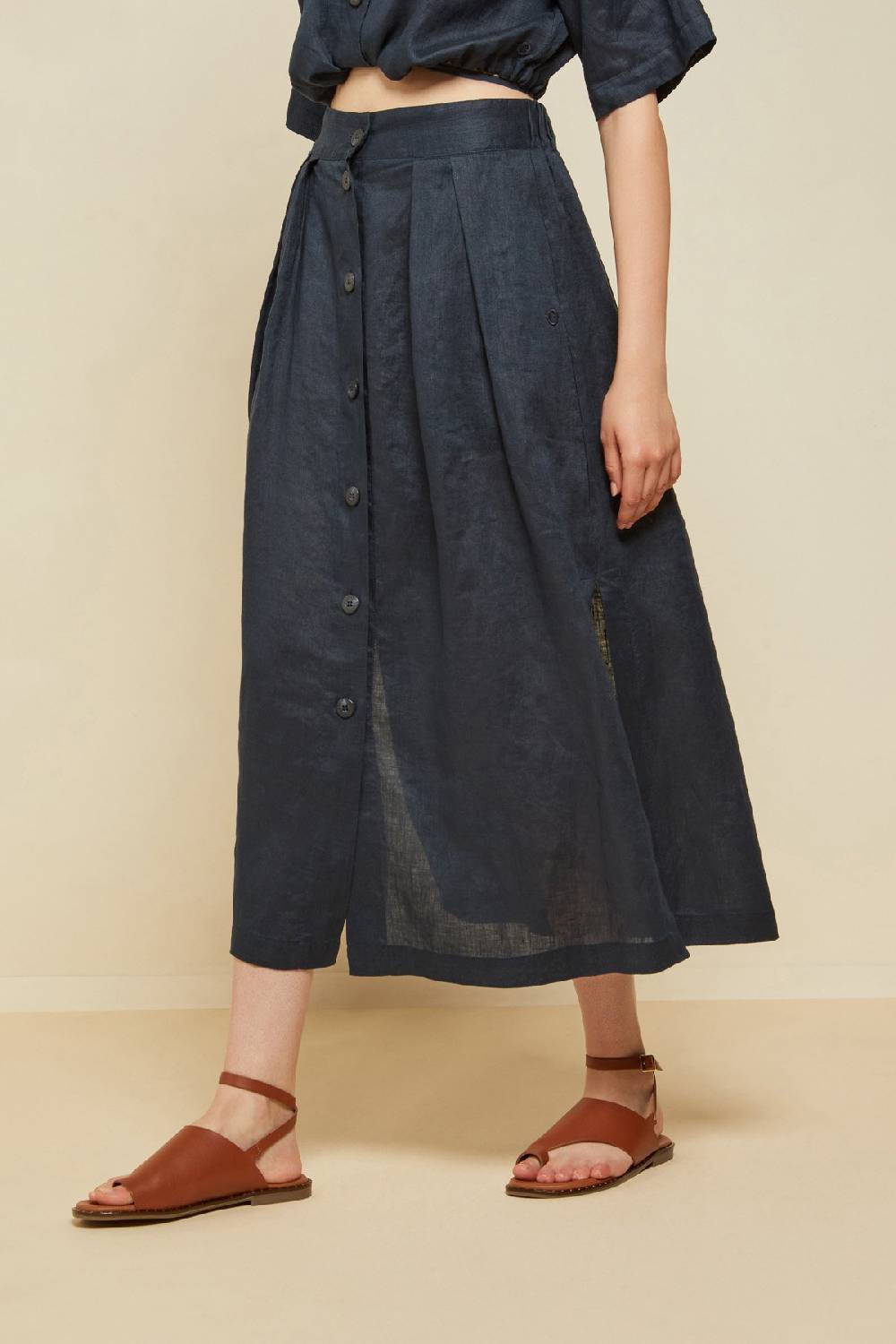ottod'Ame Linen long skirt Novità