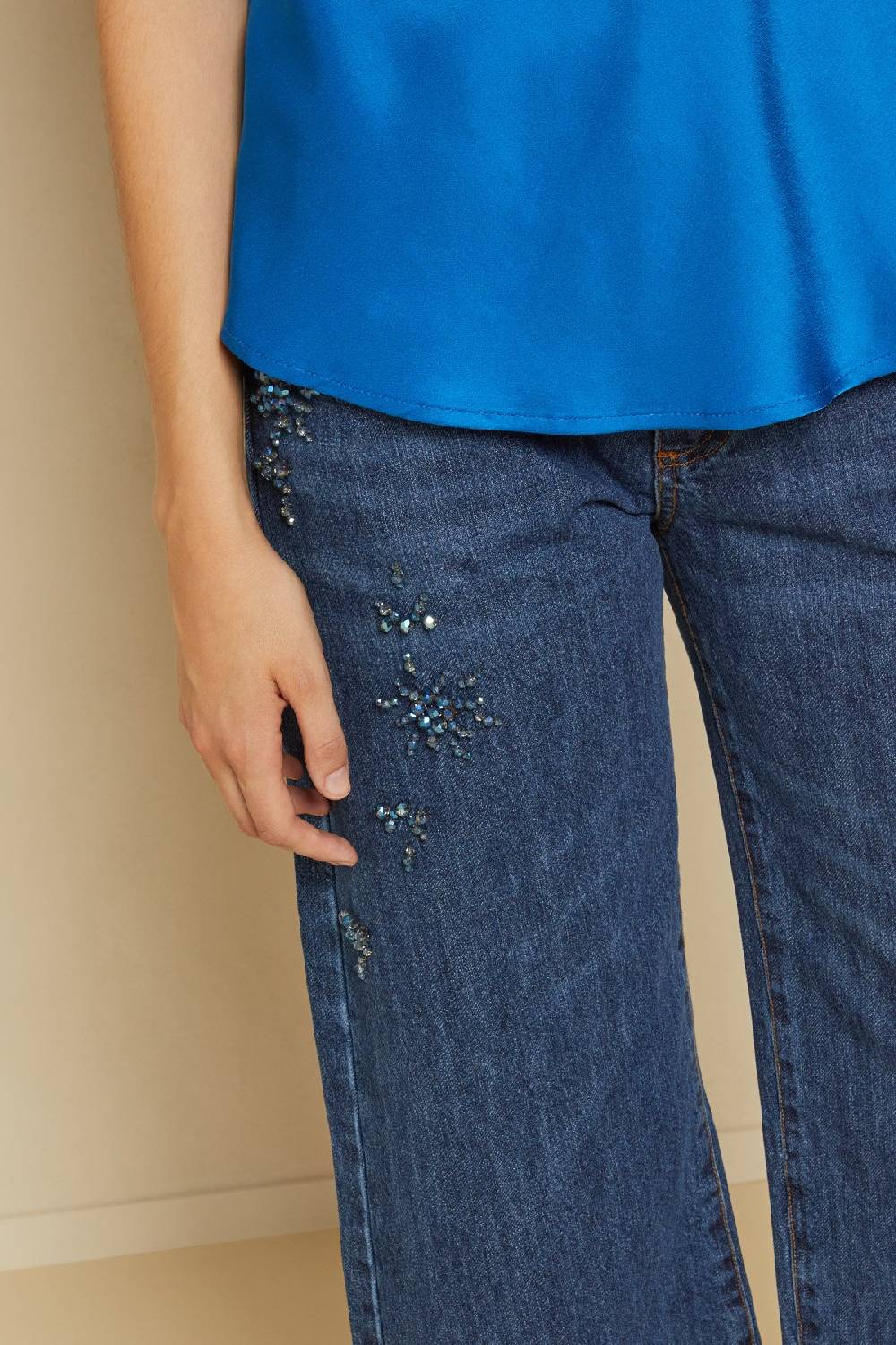ottod'Ame Loose Ankle jeans Vendita Calda