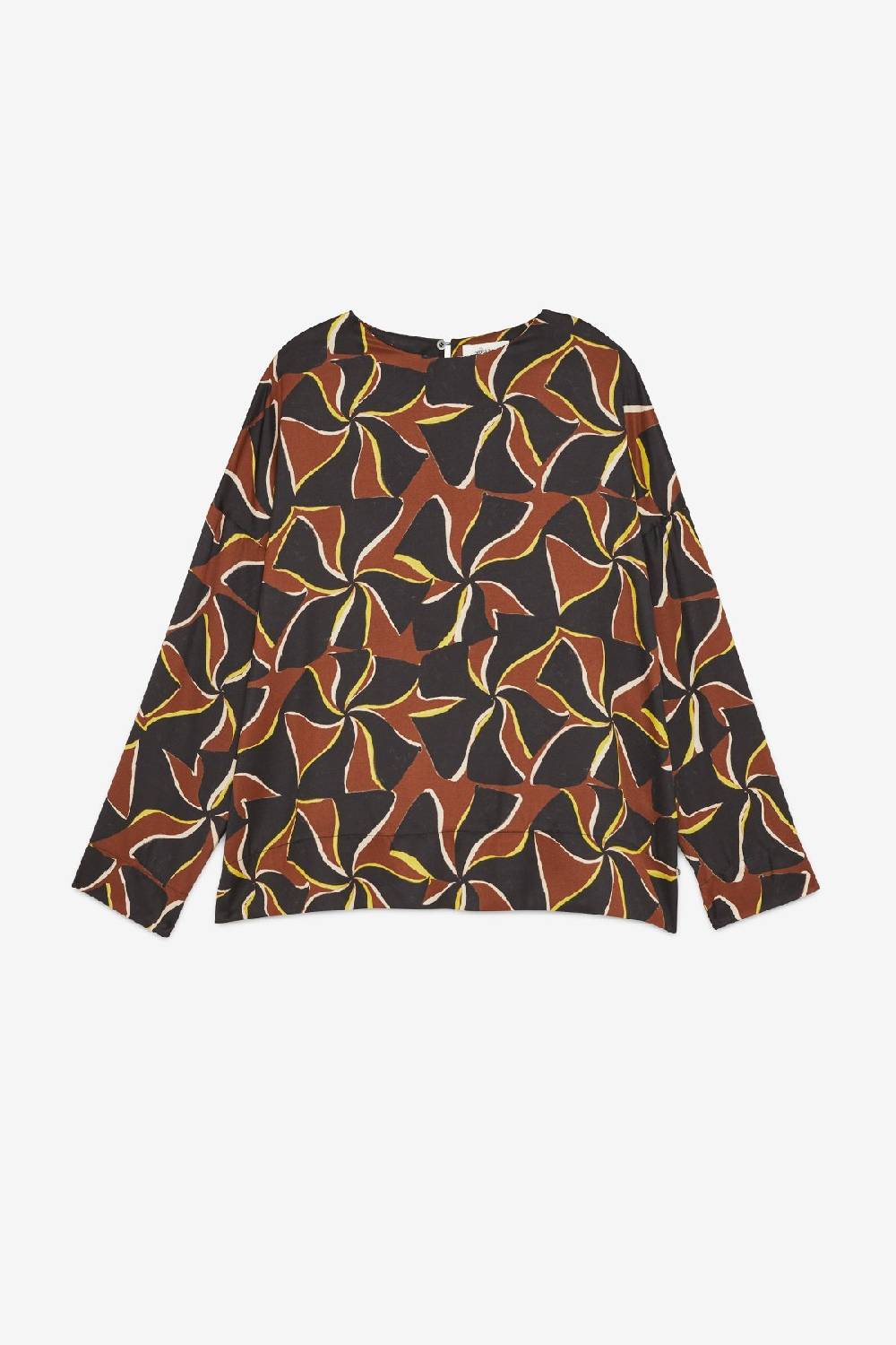 ottod'Ame Viscose blouse with long sleeves Vendita Economica