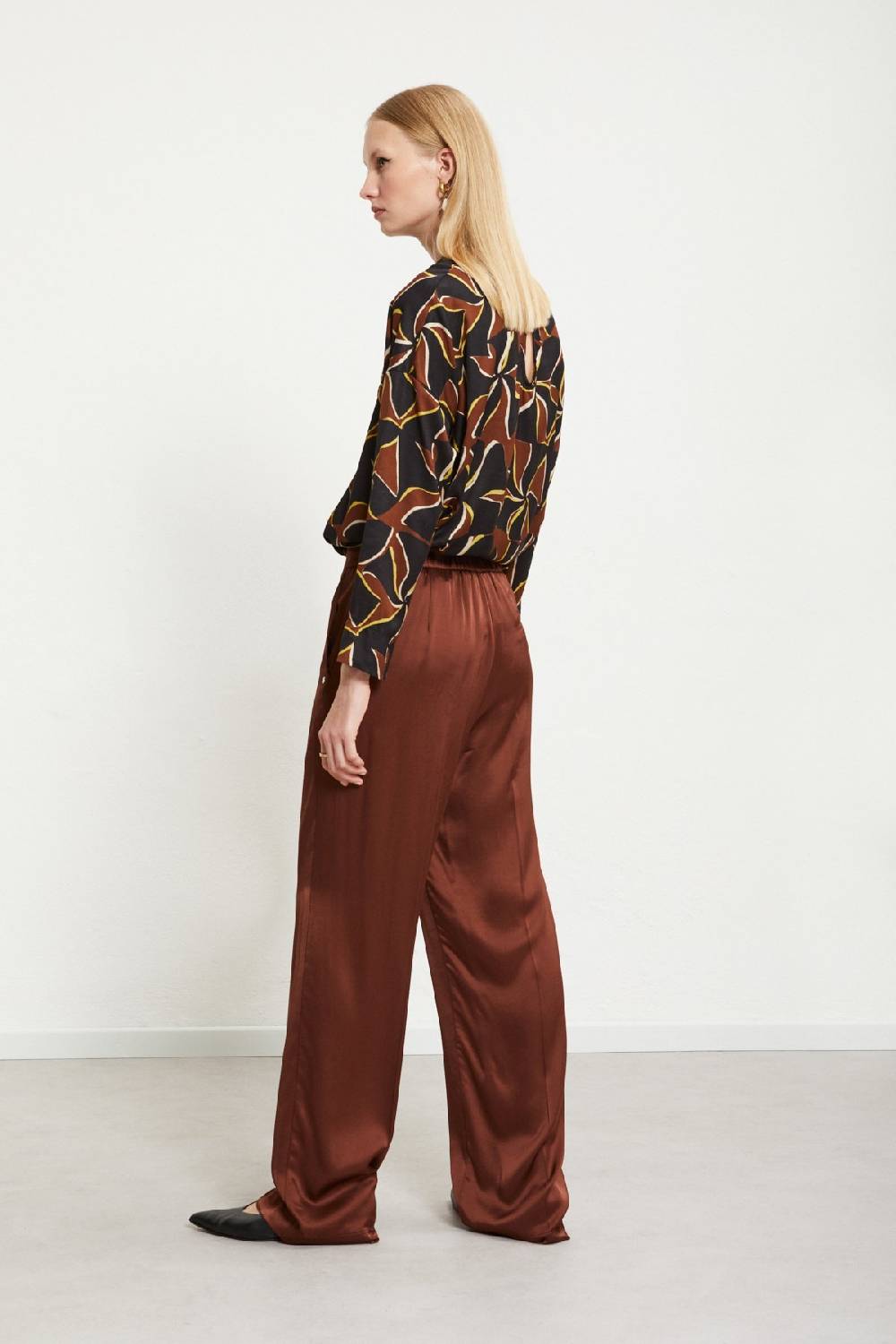 ottod'Ame Viscose palazzo trousers I Più Venduti