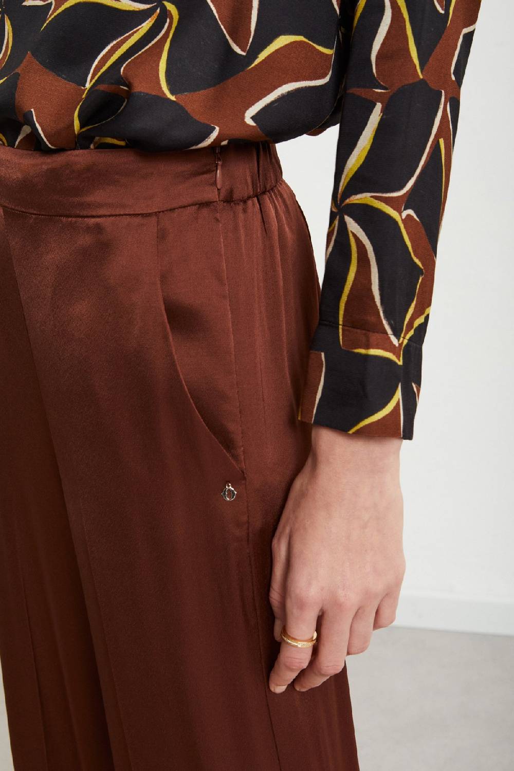 ottod'Ame Viscose palazzo trousers I Più Venduti