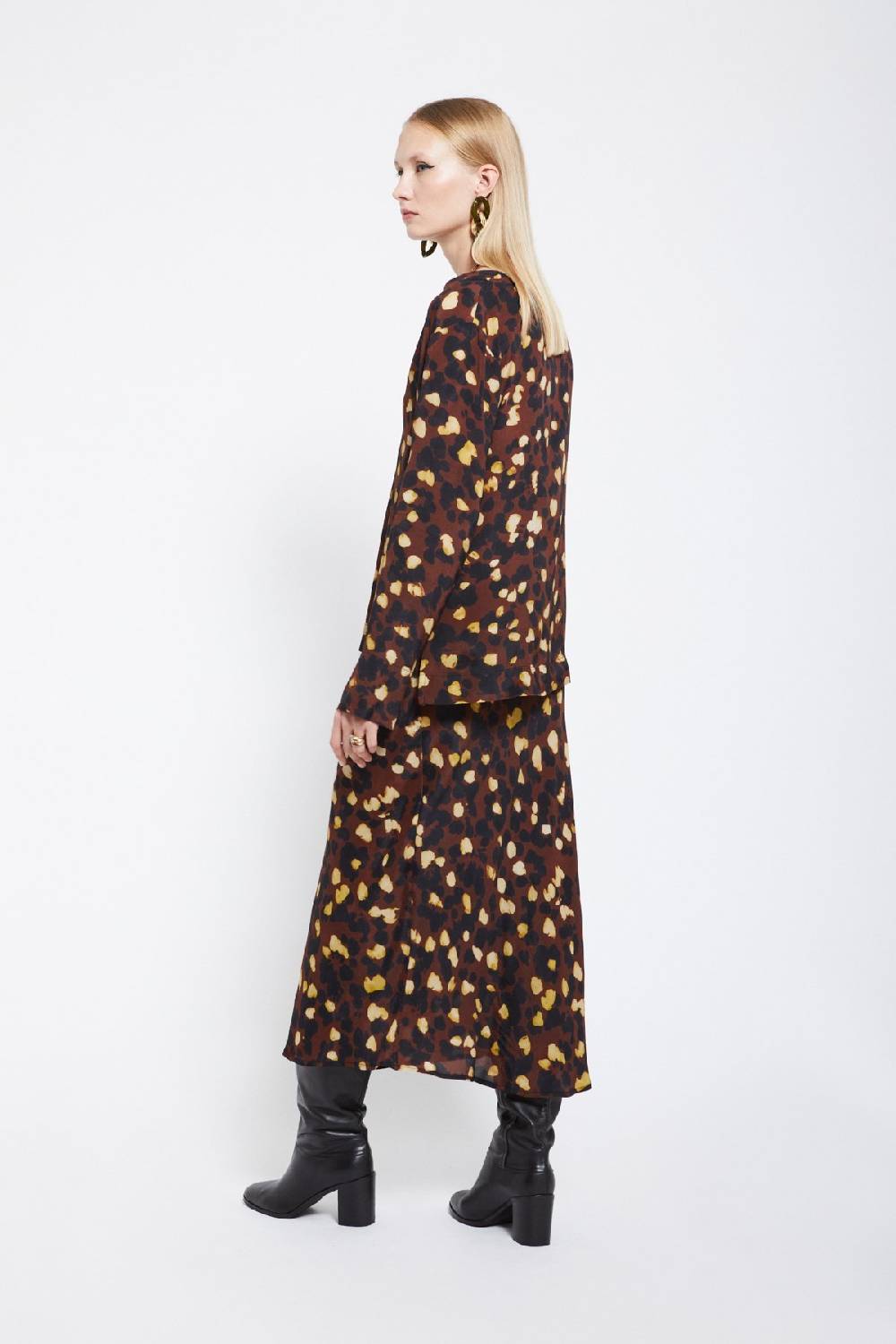 ottod'Ame Viscose long skirt Negozio