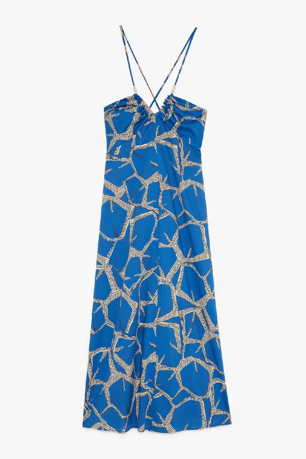 ottod'Ame Printed cotton long dress Qualità