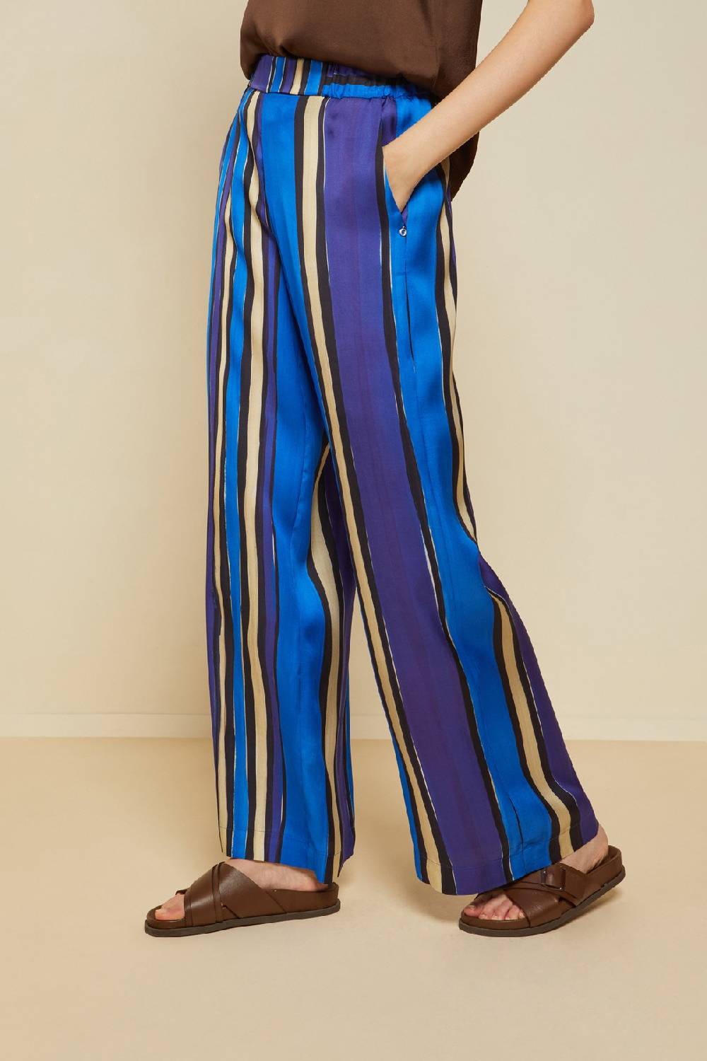 ottod'Ame Viscose palazzo trousers Offerta Pasqua