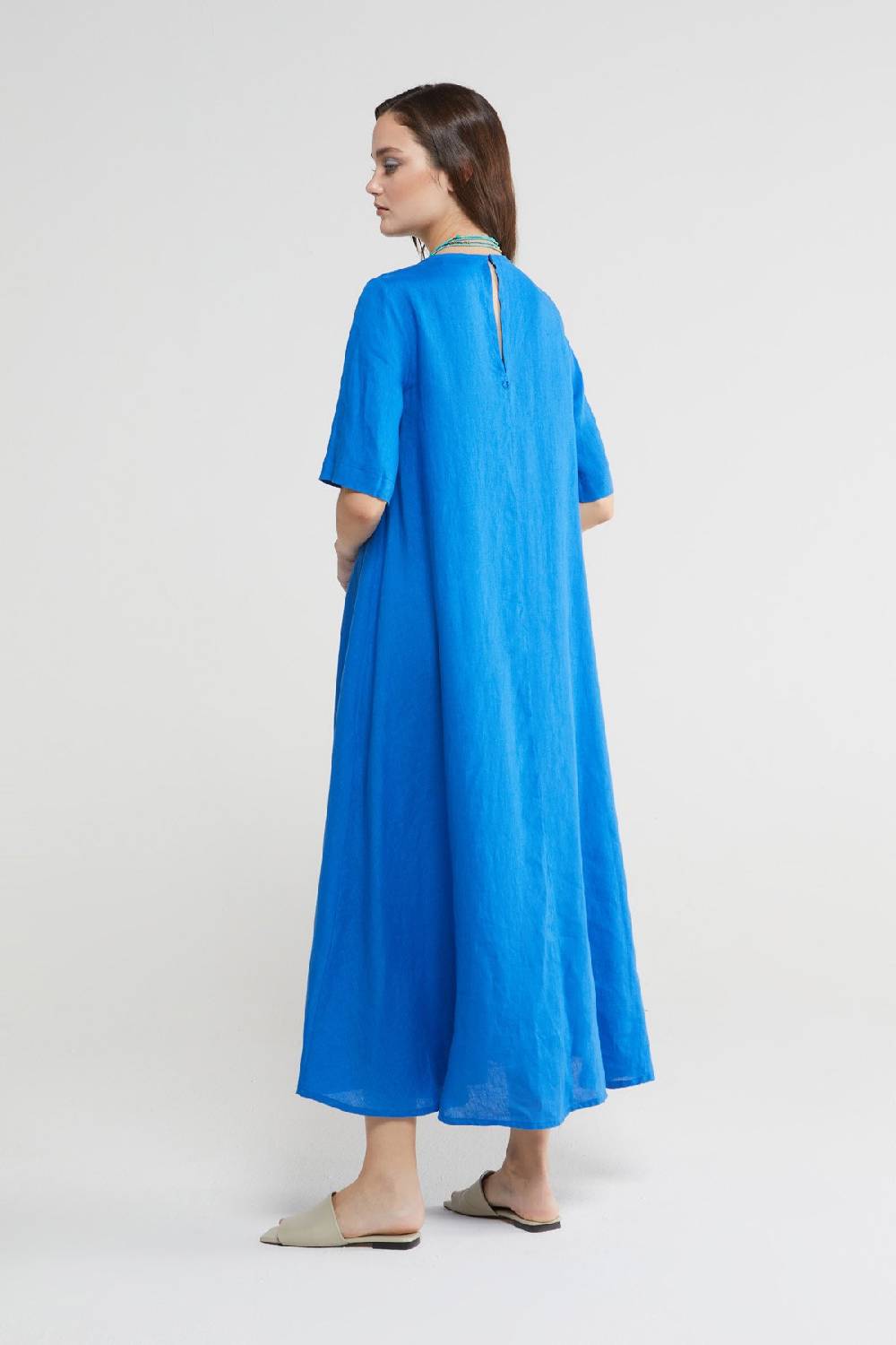ottod'Ame Linen long dress Negozi Online