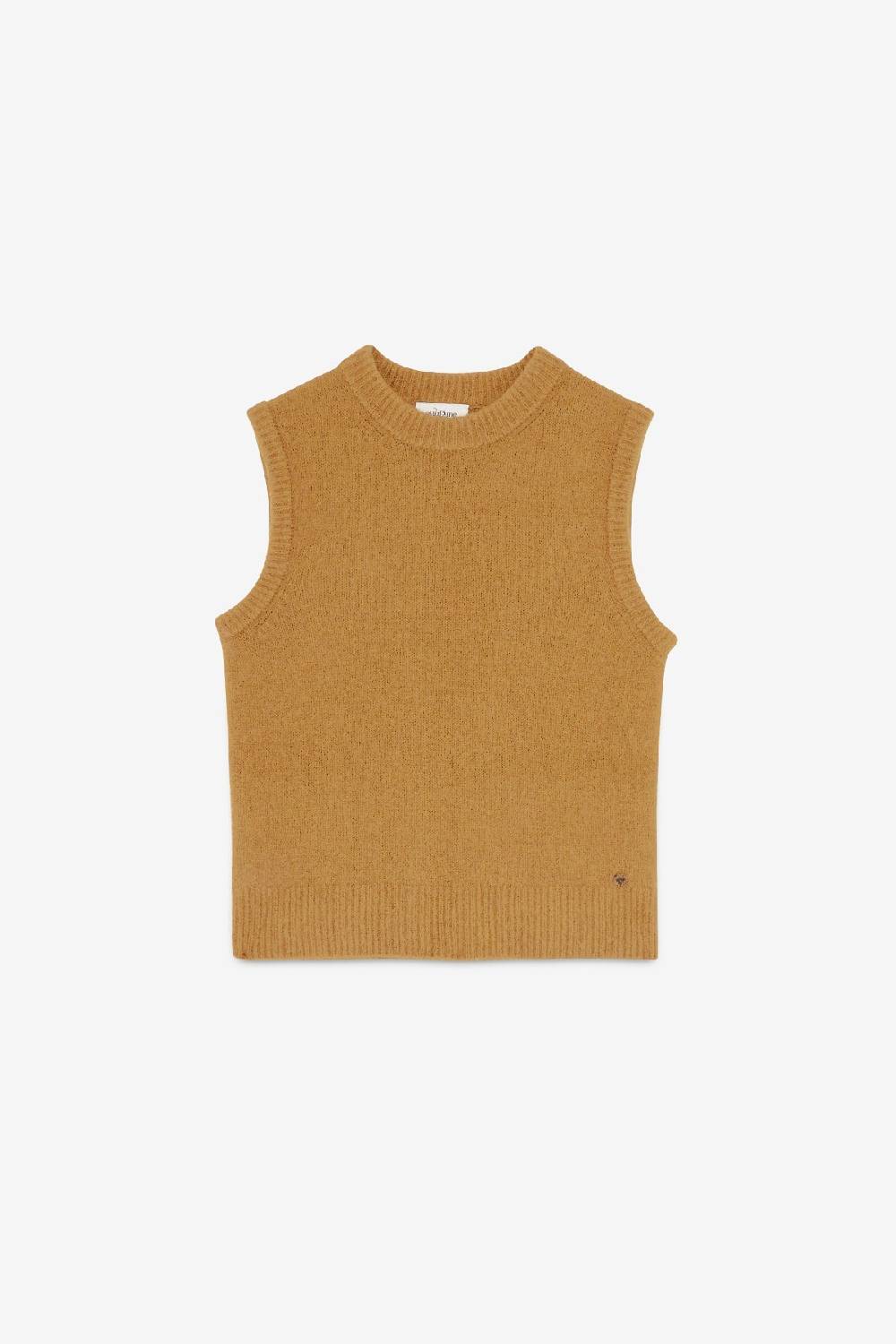ottod'Ame Vest with rounded neck Affare Del Giorno