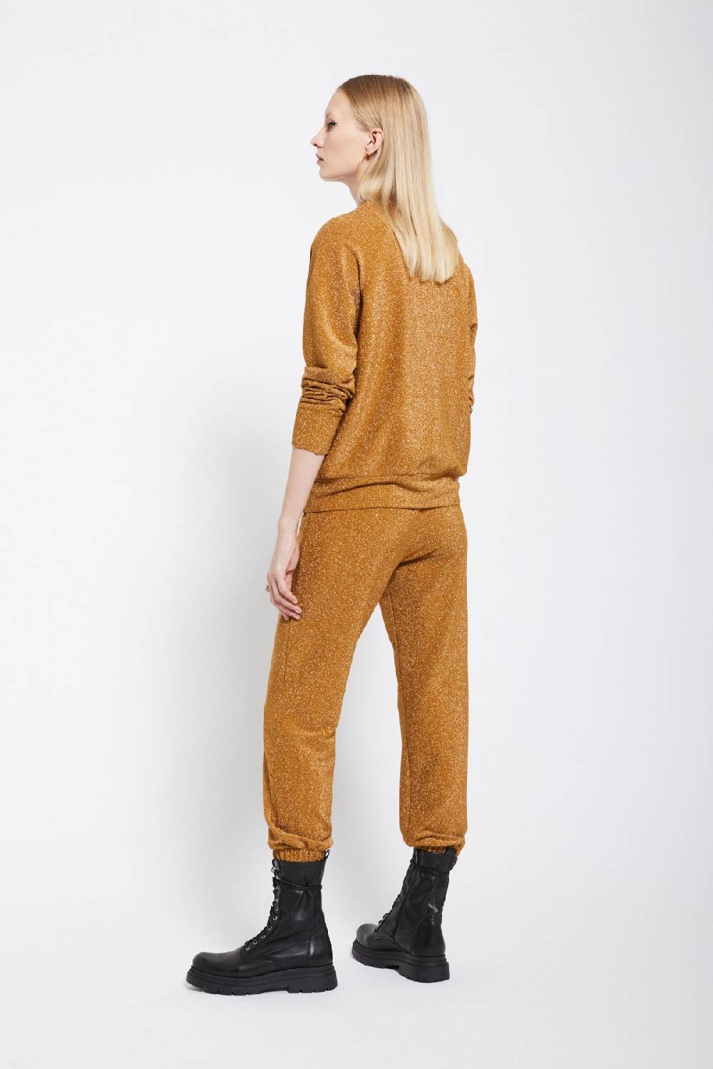 ottod'Ame Viscose trousers with lurex Convenienza