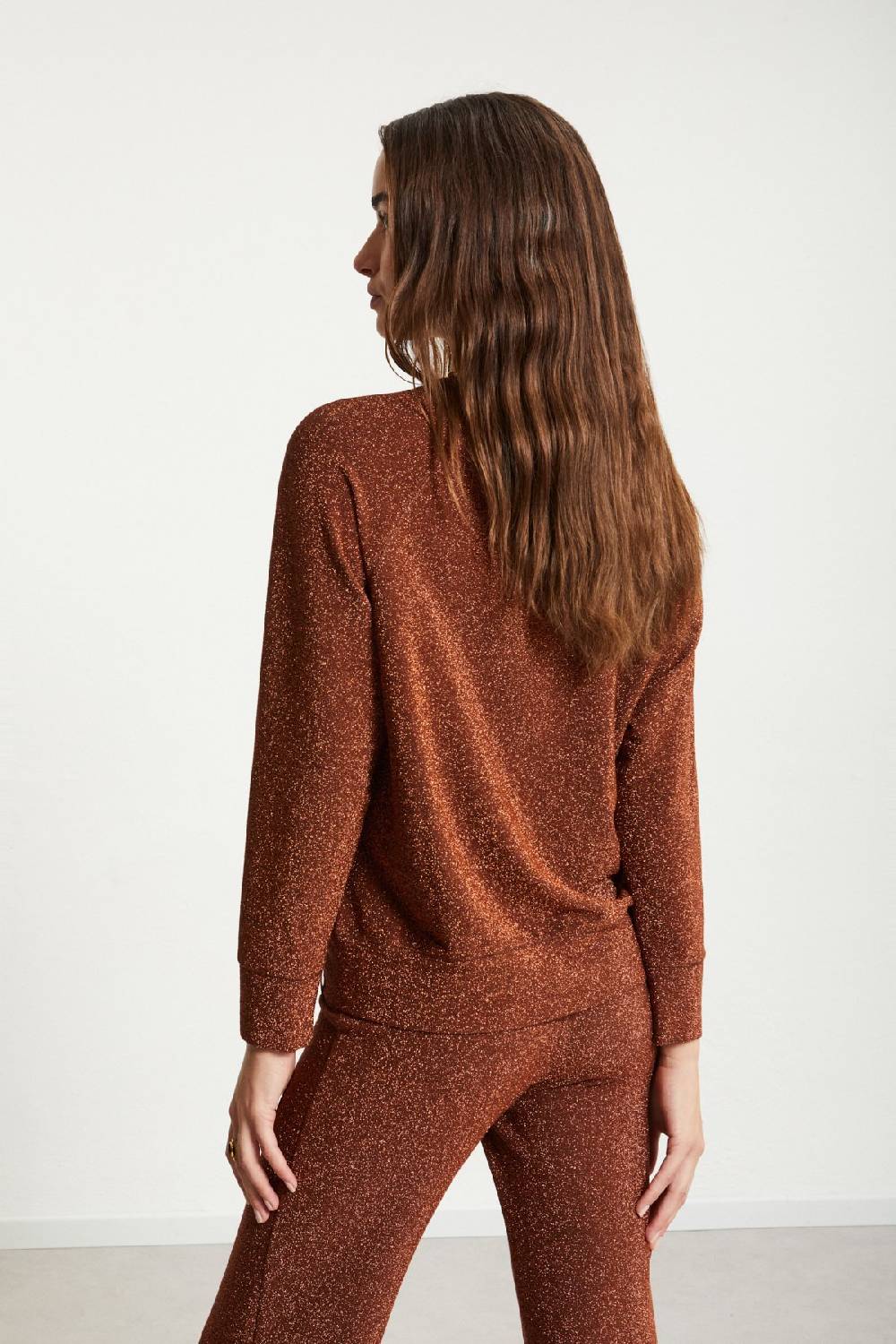 ottod'Ame Viscose blouse with lurex Sconto