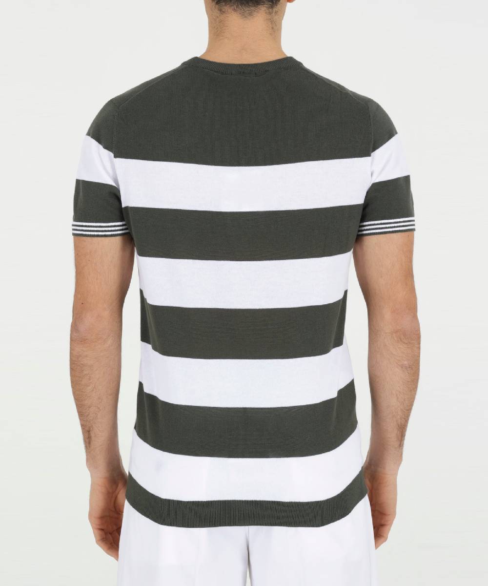Over D MAGLIA RIGATA Nuova
