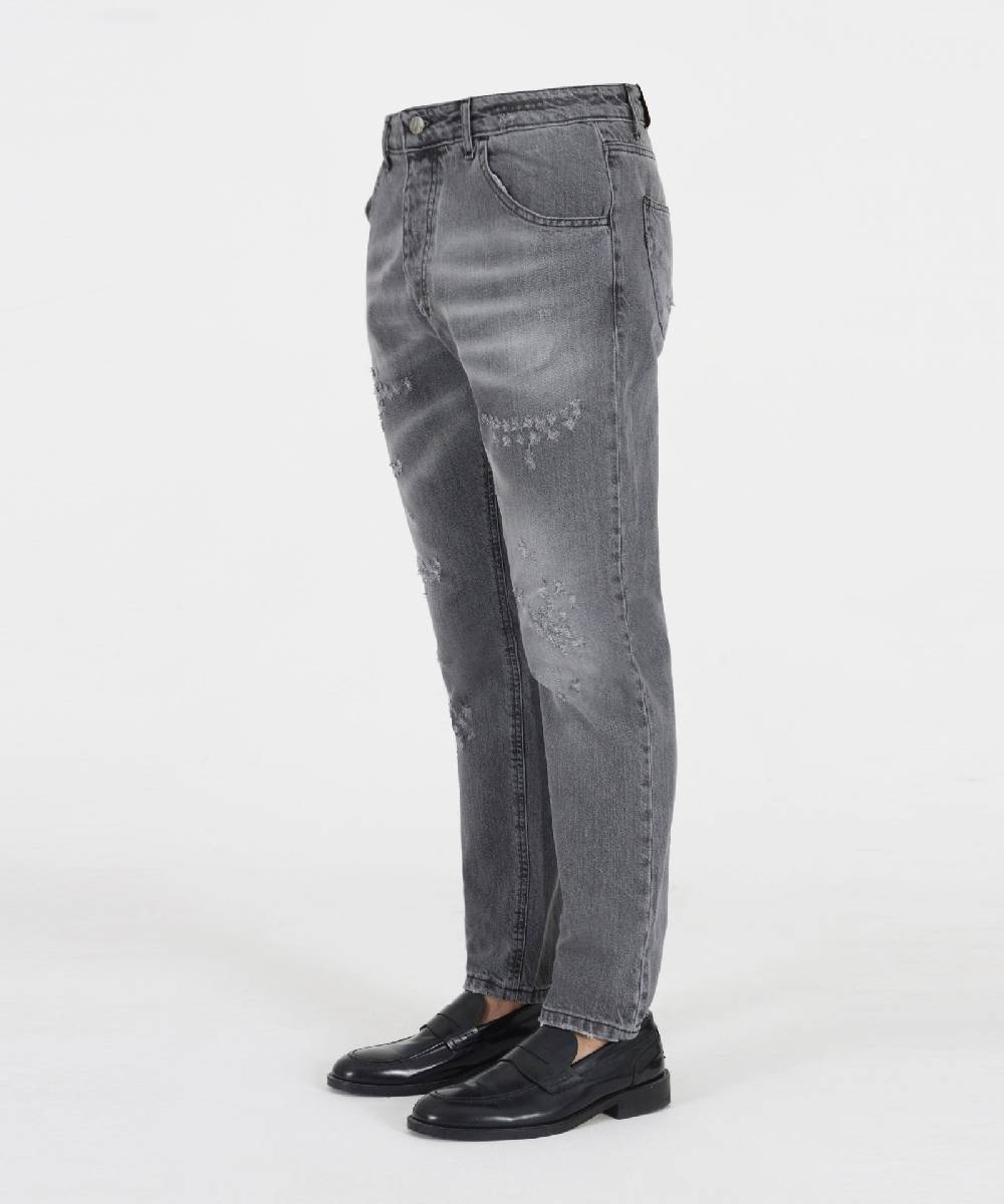 Over D PANTALONE DENIM 5 TASCHE TAPERED FIT 2025