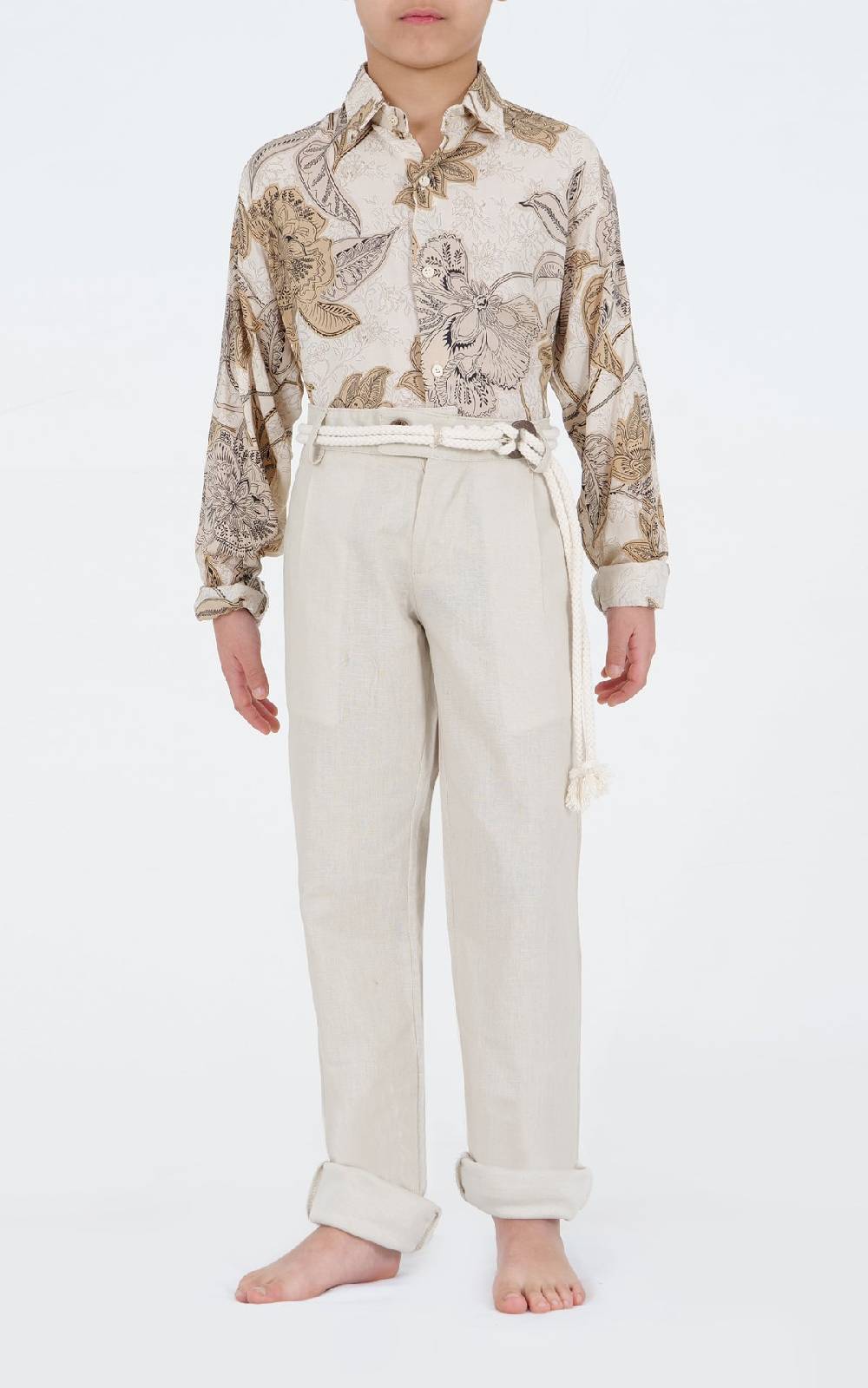 Over D PANTALONE CON CINTURINO LUNGO Vendita