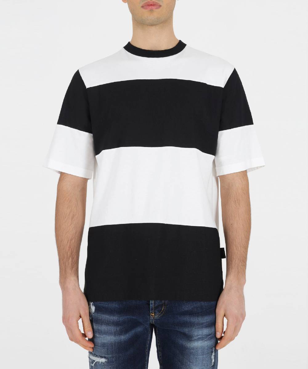 Over D T-SHIRT COLOR-BLOCK Qualità Garantita