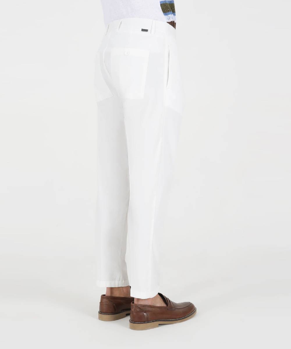 Over D PANTALONE 1 PINCE TAPERED FIT Soddisfazione Garantita