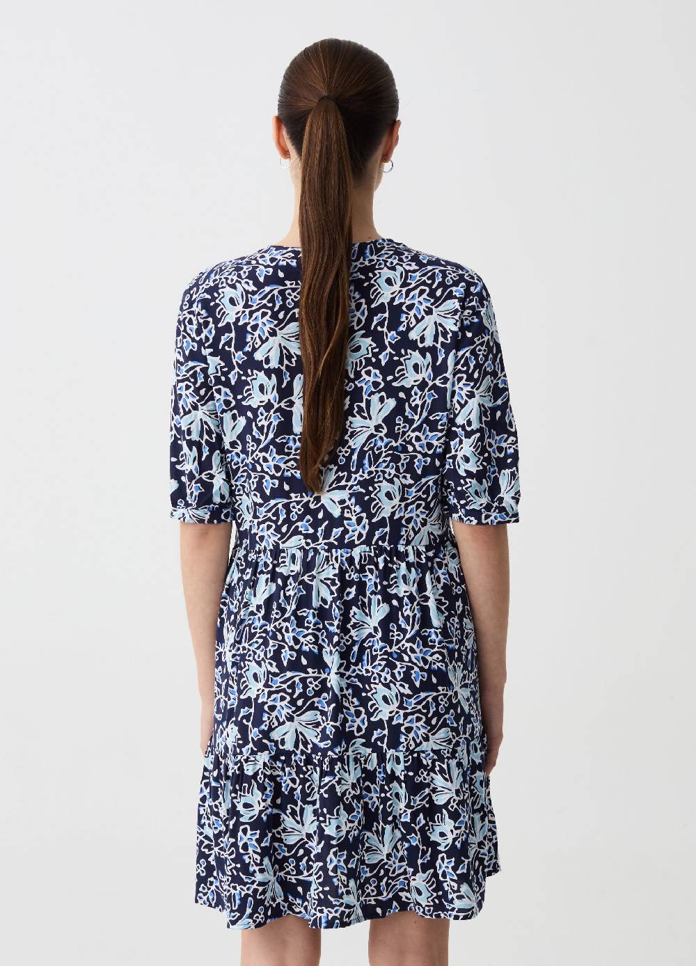 Ovs Vestito corto a balze con scollo a V Pezzi Unici