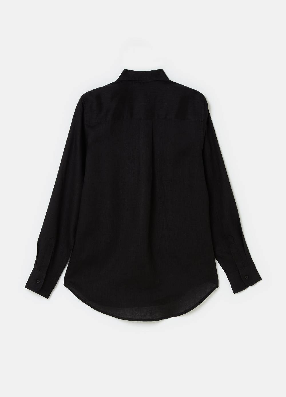 Ovs Camicia relaxed fit in lino tinta unita Consegna Veloce