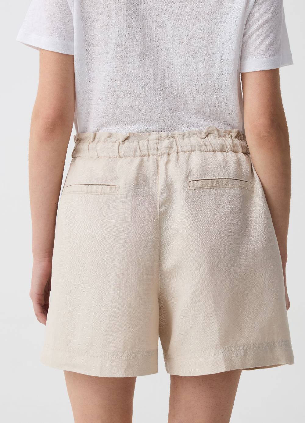 Ovs Shorts in lino e viscosa con pinces Convenienza