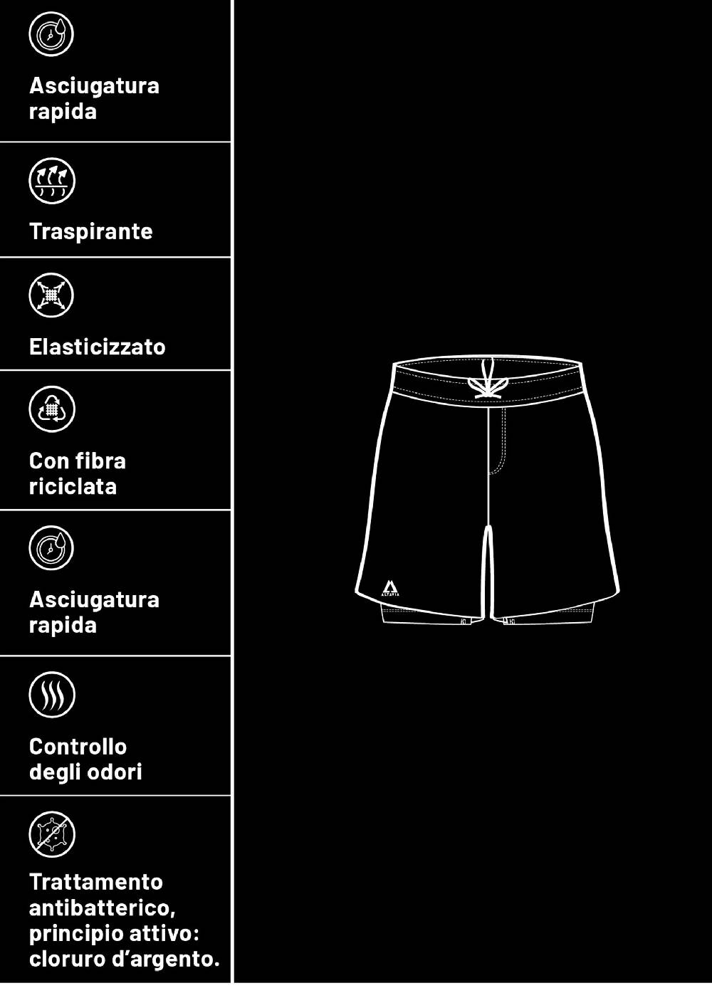 Ovs Shorts da trekking quick dry Altavia Sconto