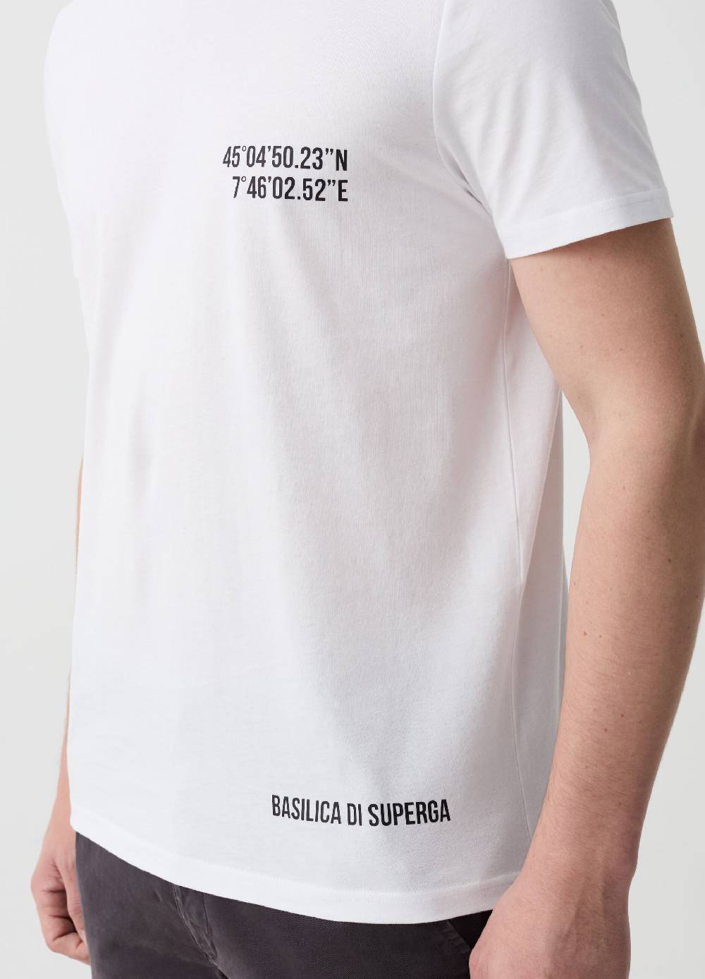 Ovs T-shirt in cotone con stampa Torino Grande vendita