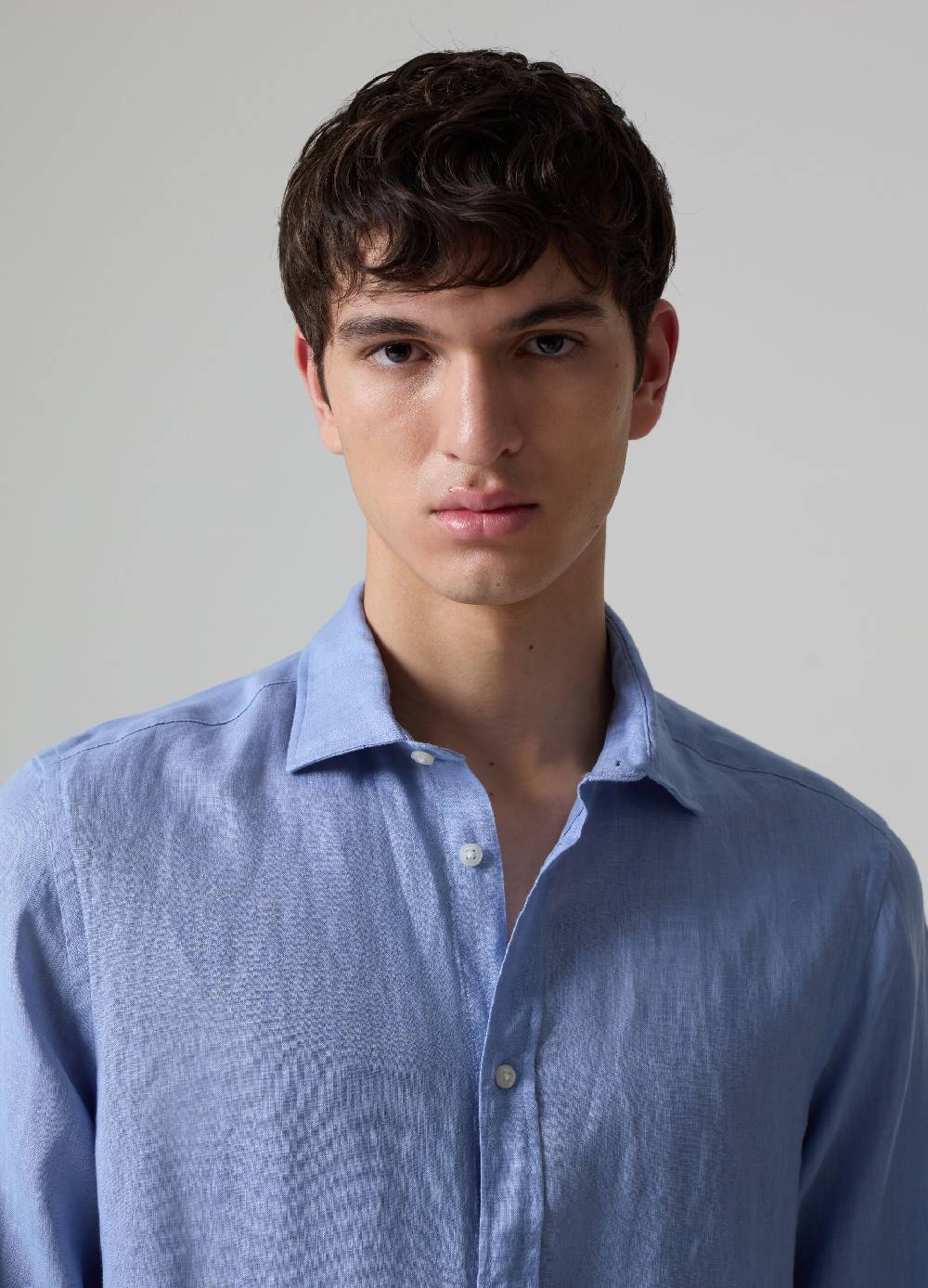 Ovs Camicia in lino tinta unita Hotsell