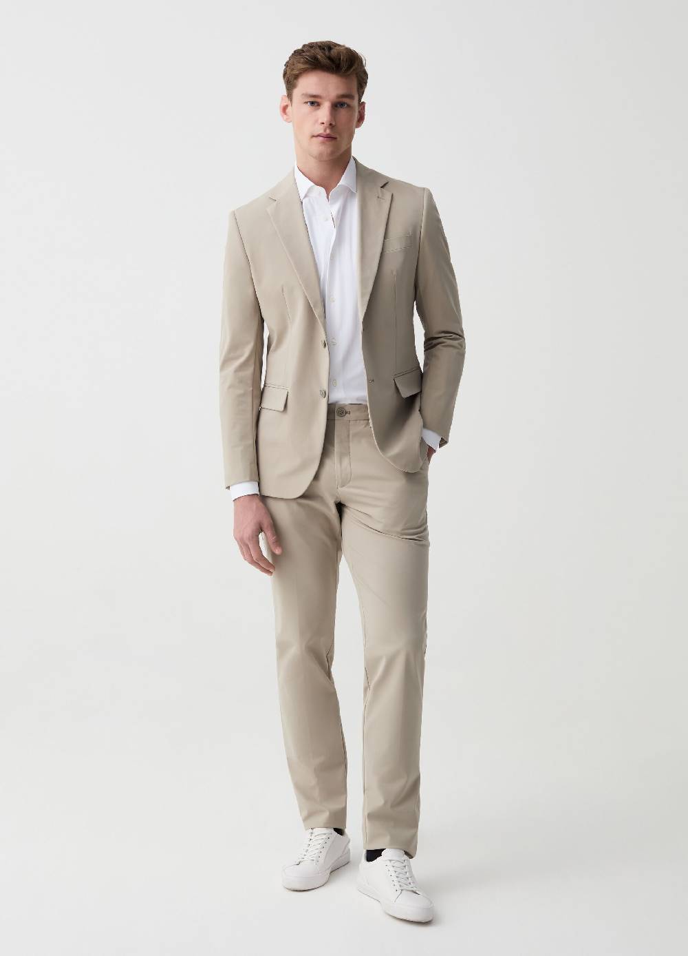 Ovs Pantalone slim fit stretch OVS Tech Qualità