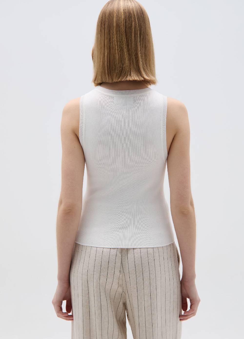 Ovs Tank top in crêpe tinta unita Spedizione Gratuita