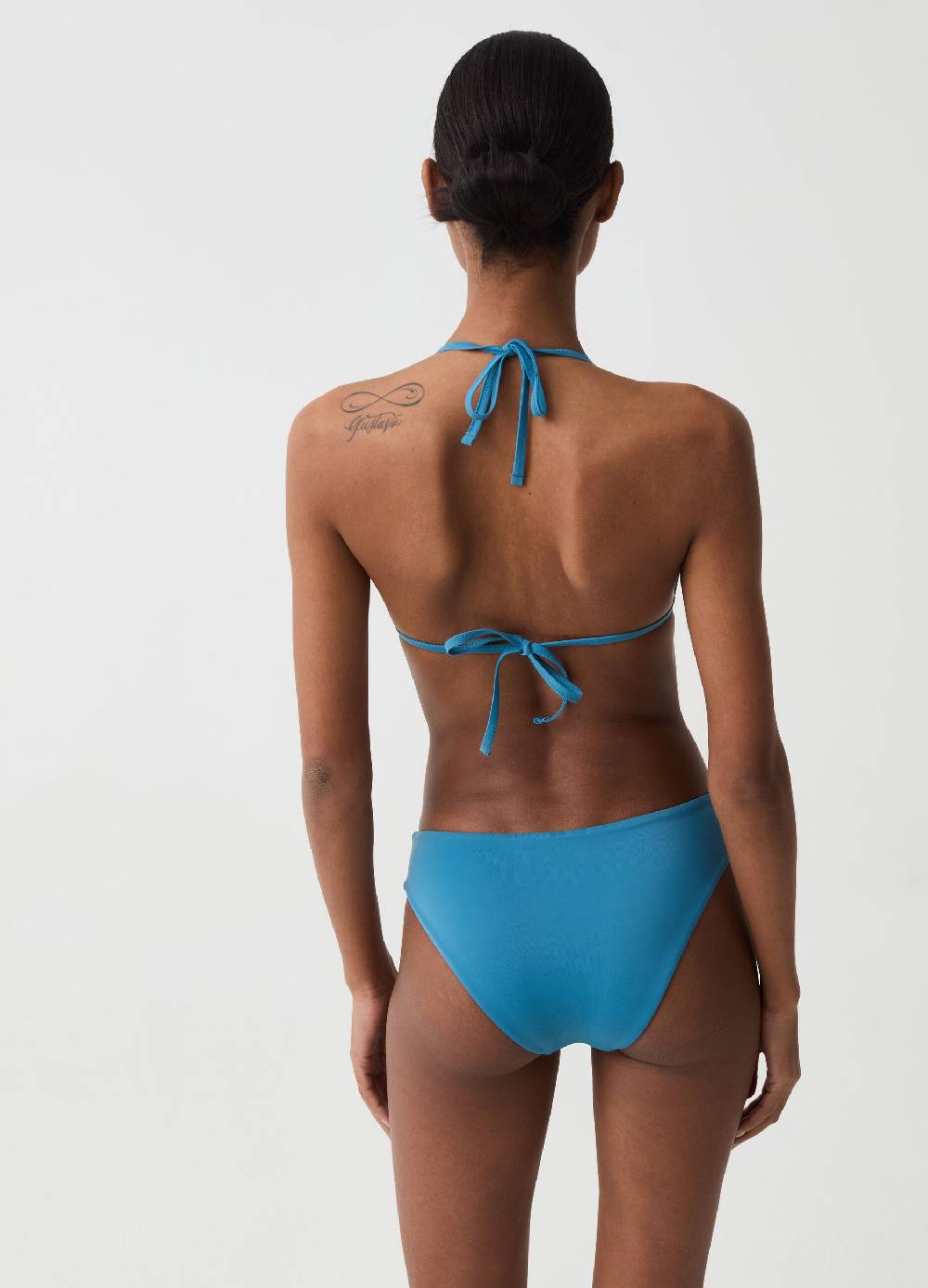 Ovs Top bikini a triangolo con micro paillettes Consegna Veloce