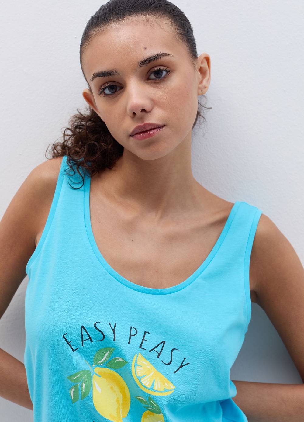 Ovs Pigiama corto con stampa limoni Shopping Online