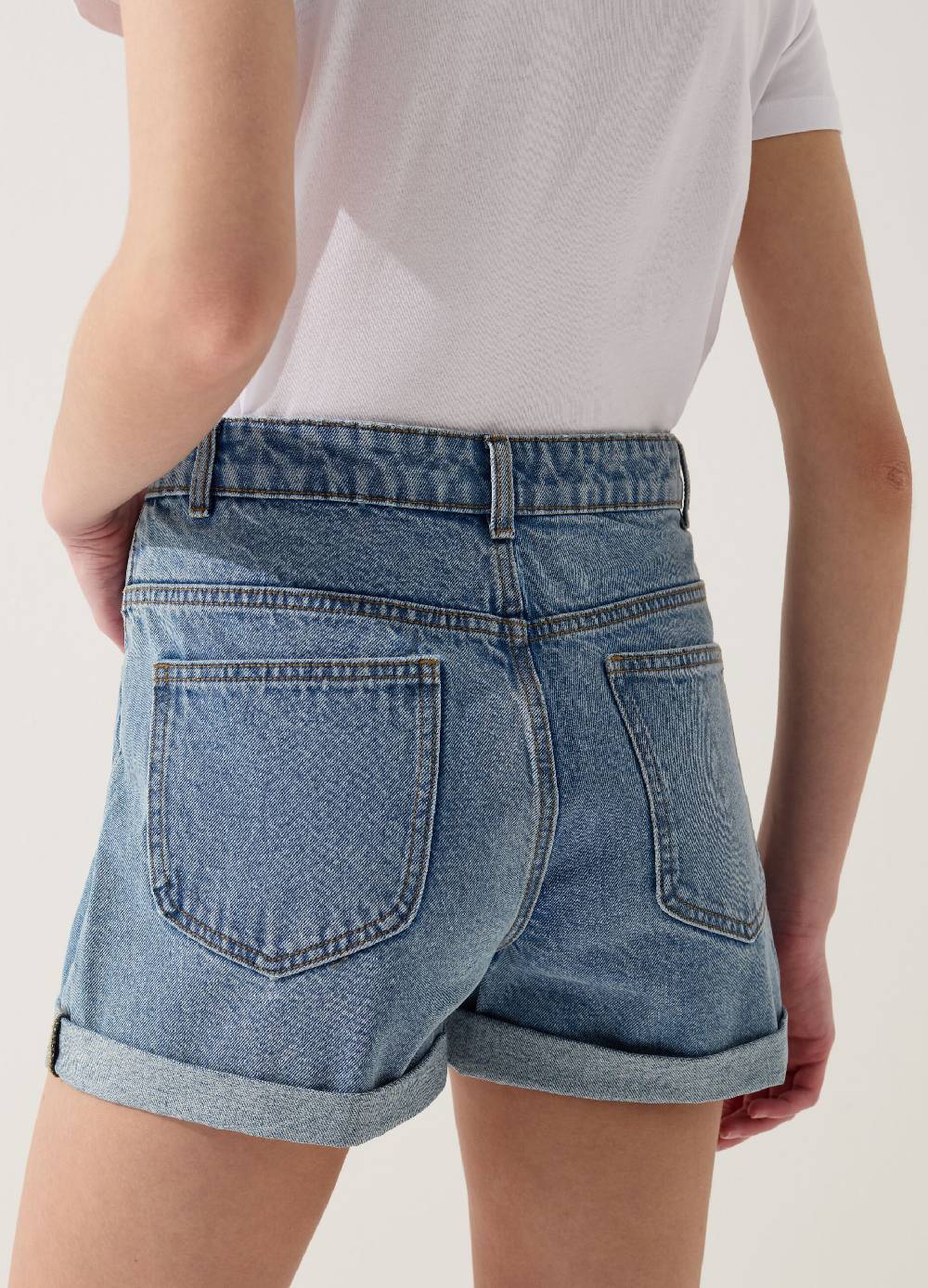 Ovs Shorts mom fit in denim Sconto