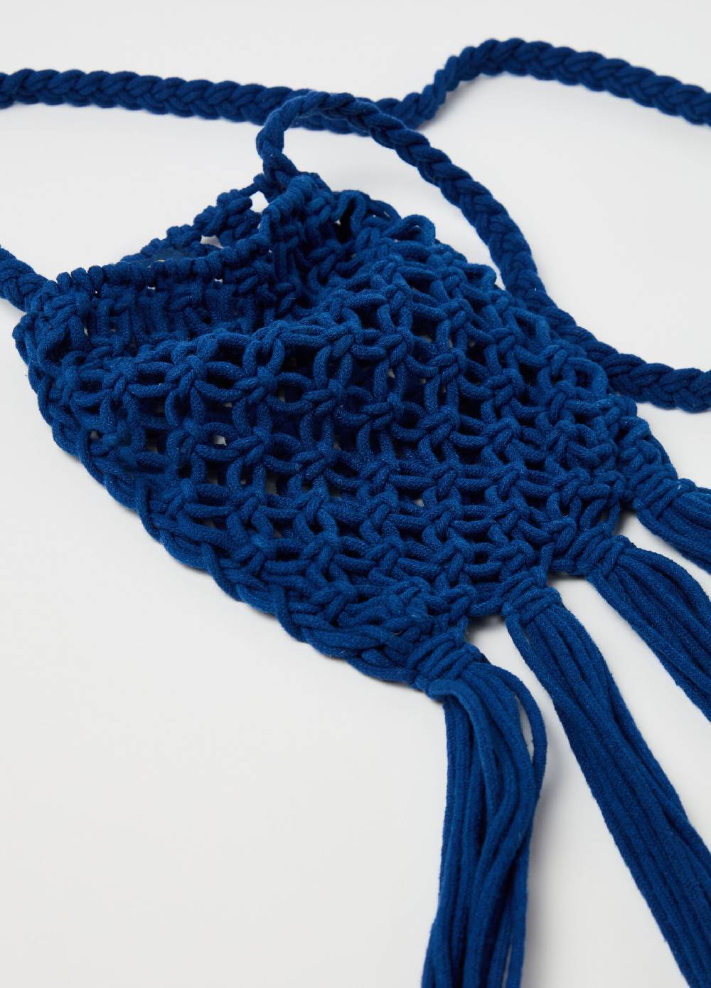 Ovs Borsetta in cotone crochet Vendita Calda