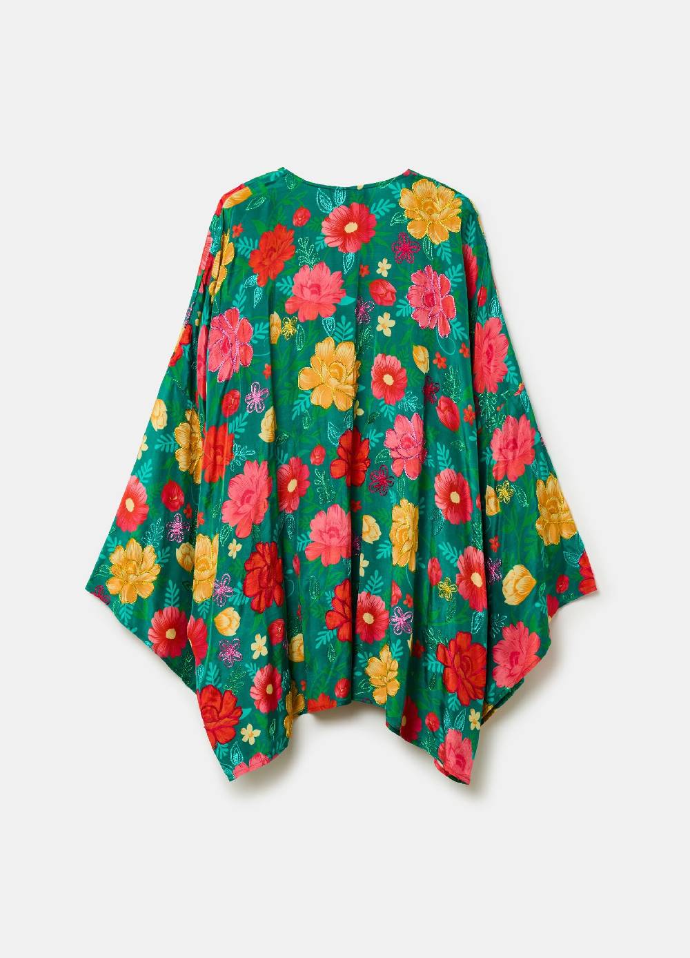 Ovs Kimono aperto copri costume floreale Spedizione Gratuita