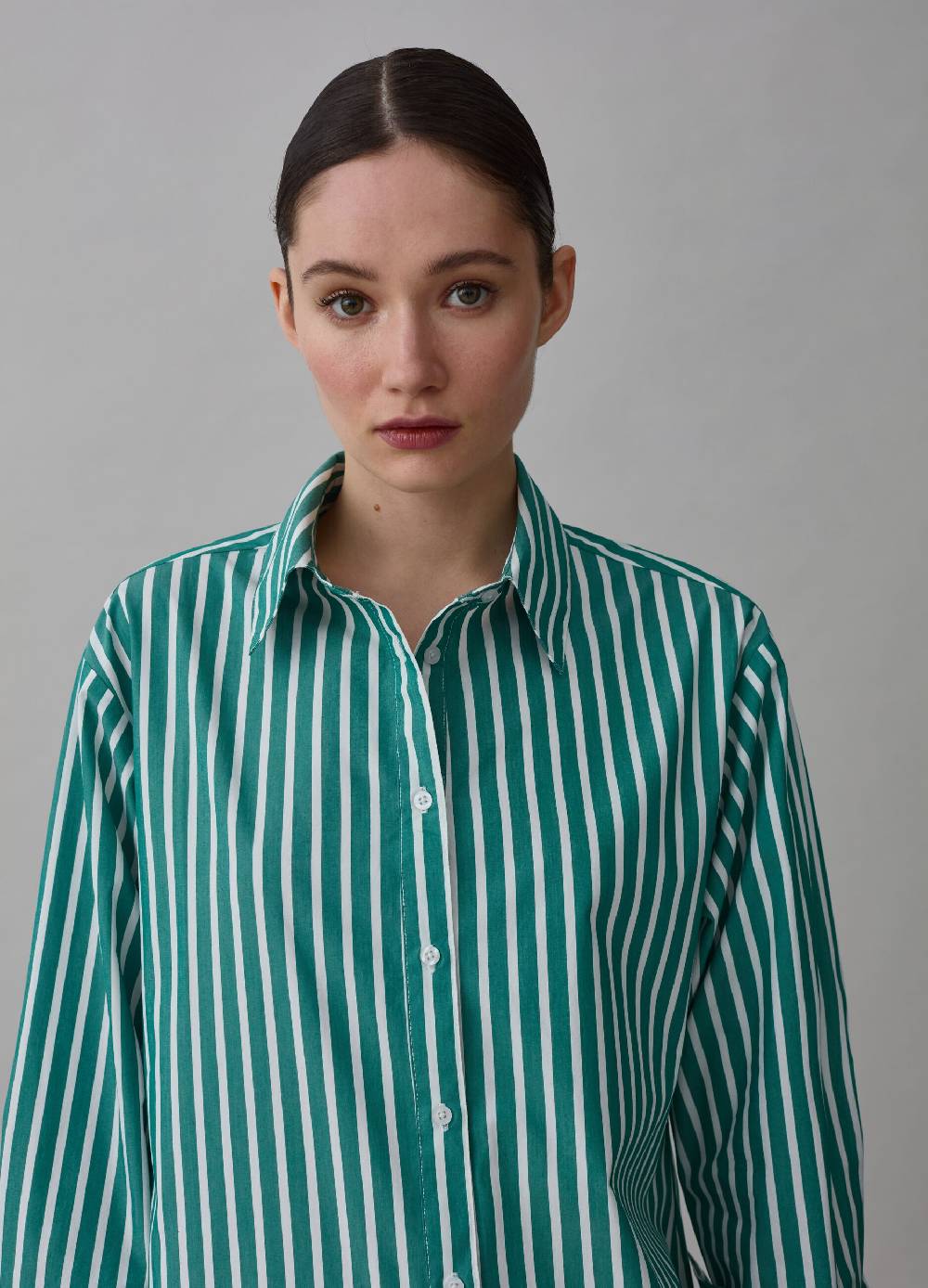 Ovs Copri costume lungo chemisier a righe In Linea
