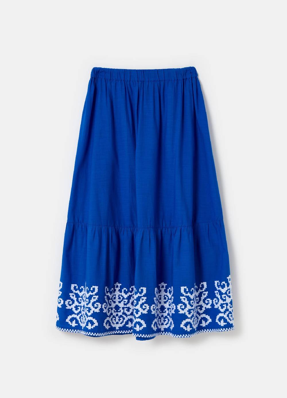 Ovs Gonna lunga con balza ricamo etnico Online