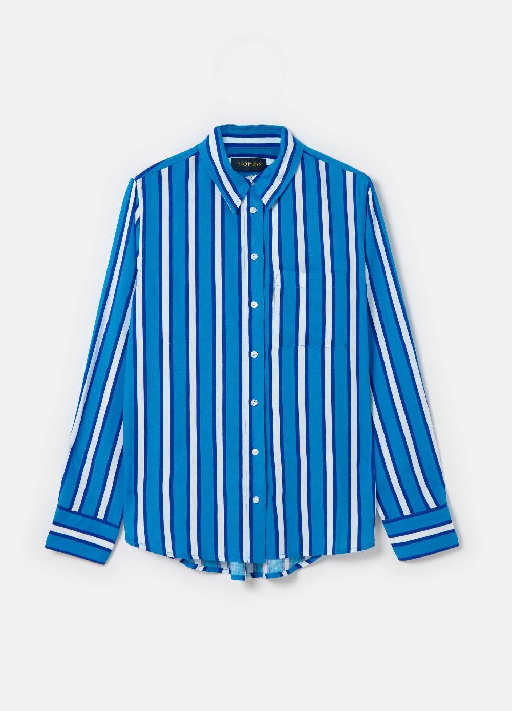 Ovs Camicia in lino e viscosa a righe Negozi Online