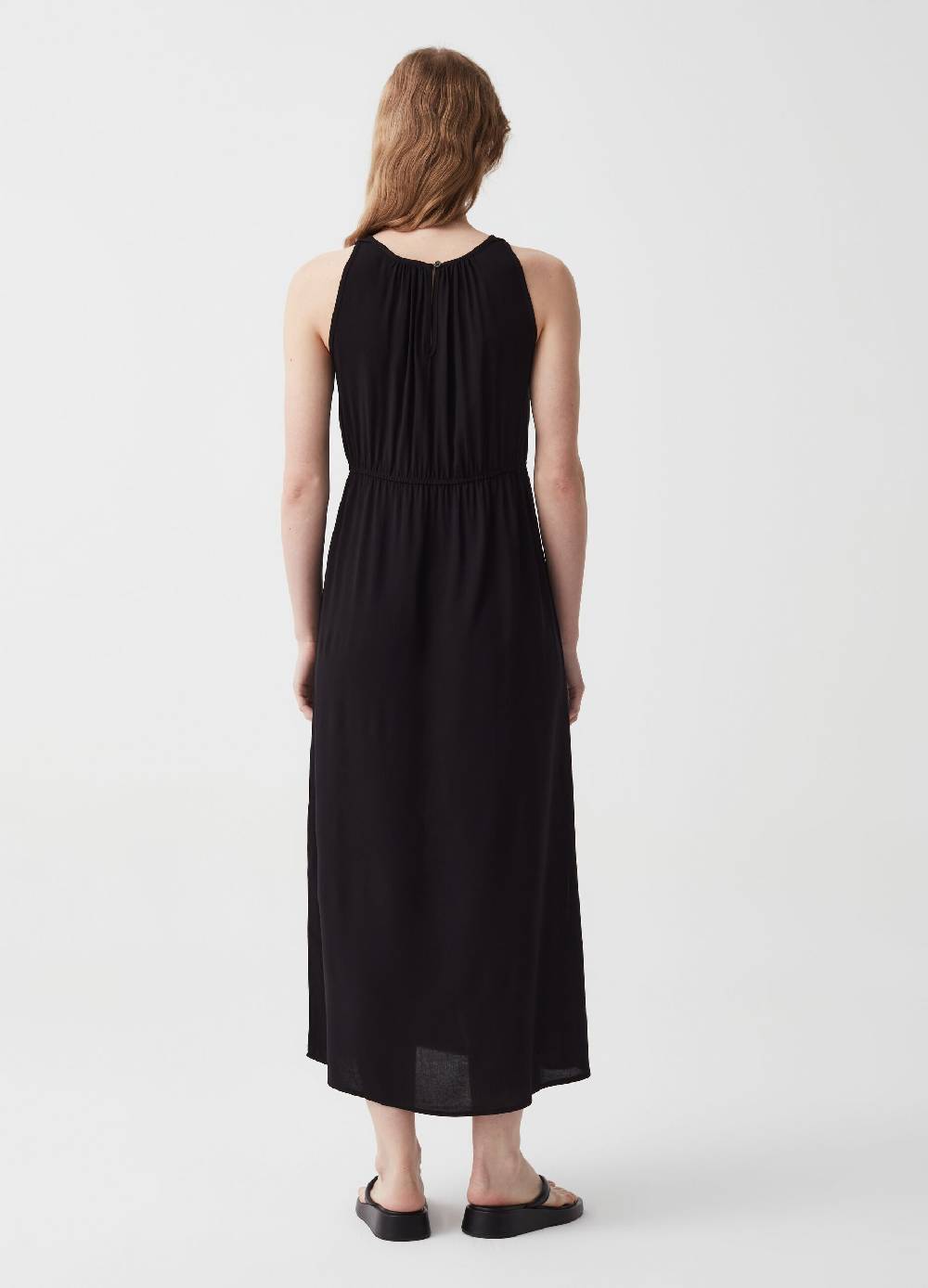 Ovs Vestito lungo in viscosa con scollo halter Fino Al -60%