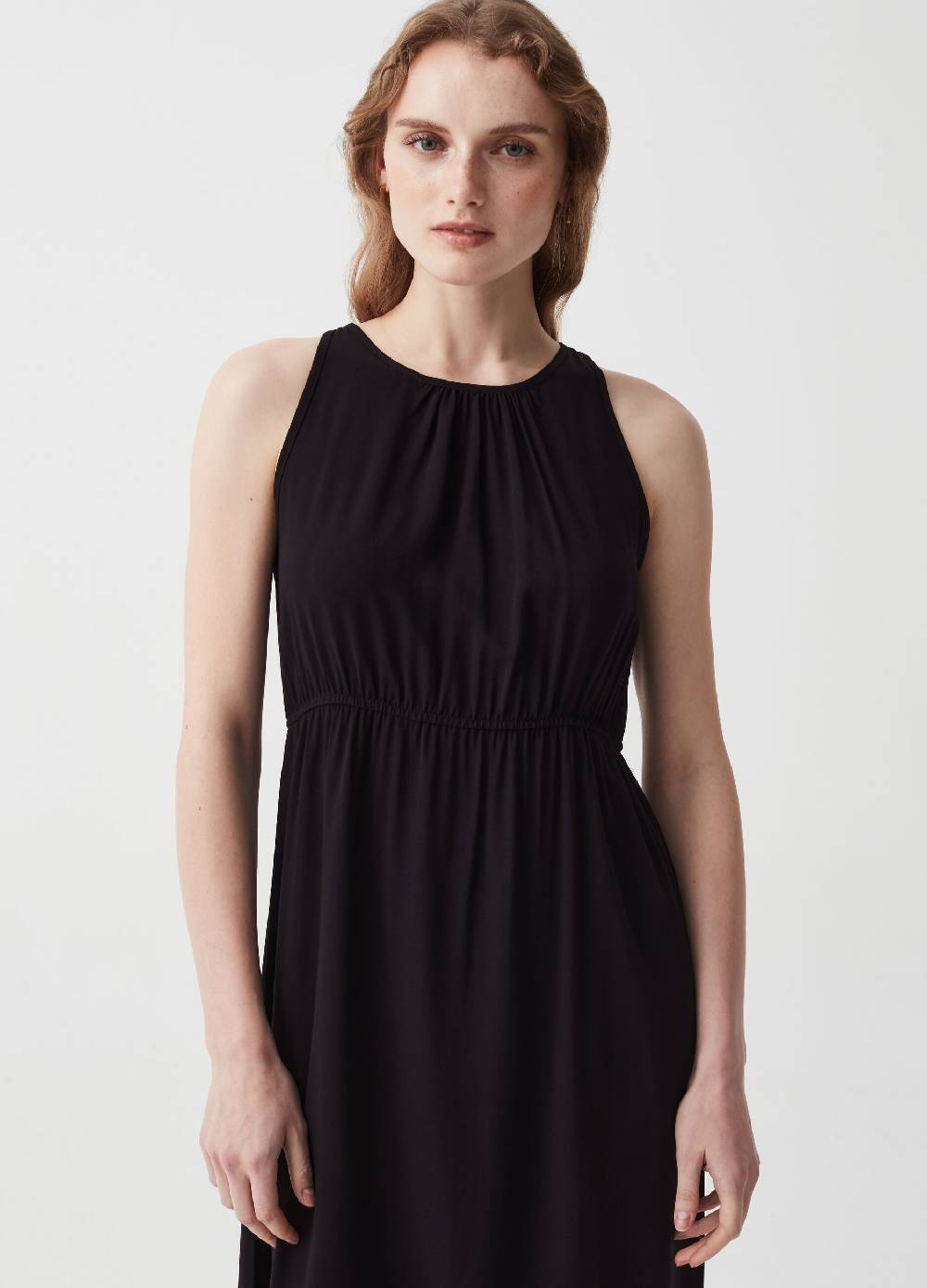 Ovs Vestito lungo in viscosa con scollo halter Fino Al -60%