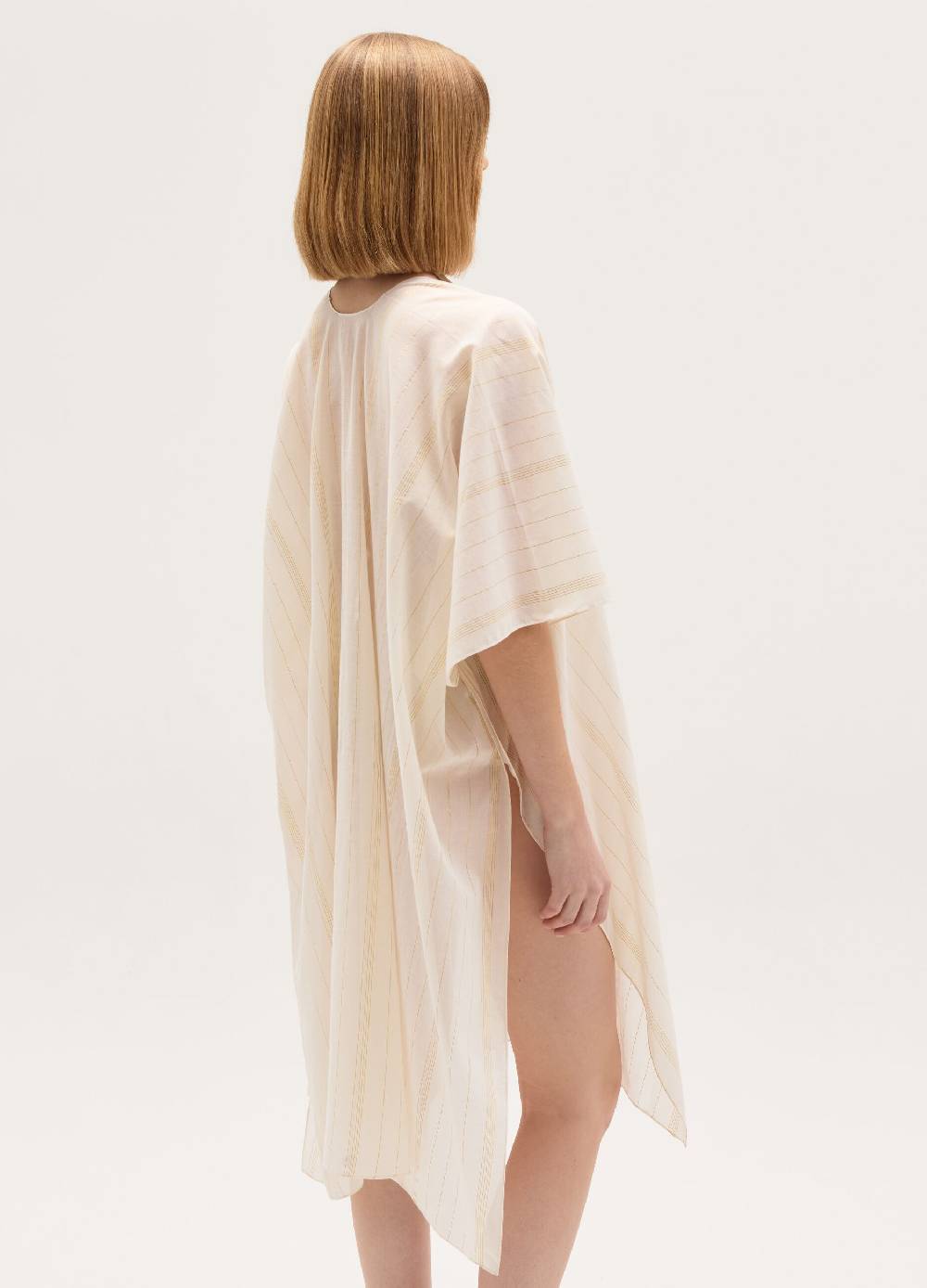 Ovs Kimono lungo copri costume a righe in lurex Sconto