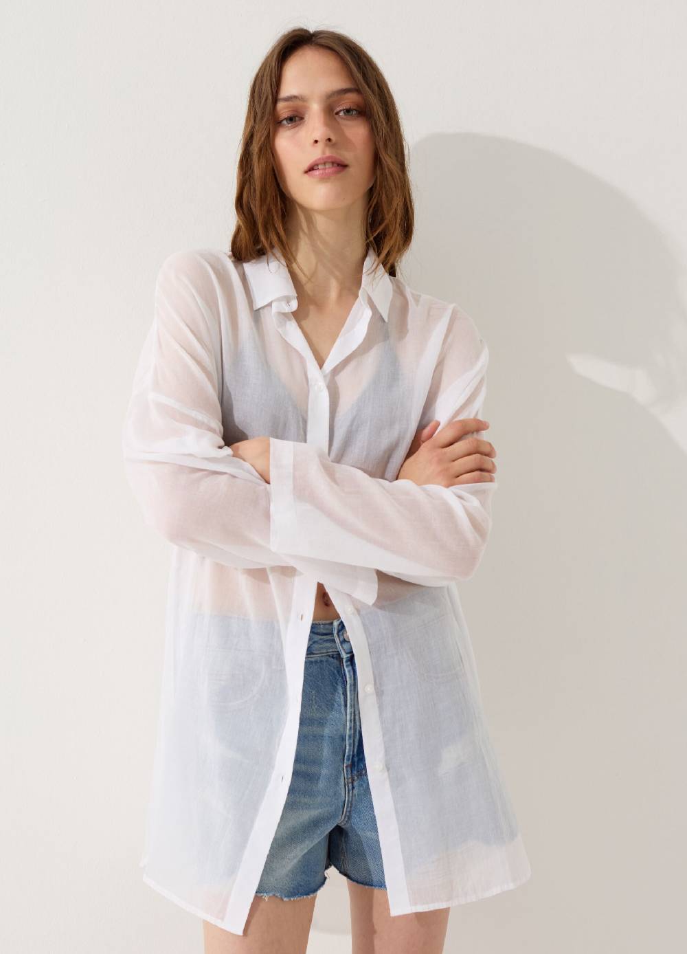 Ovs Camicia copri costume in cotone Hotsell