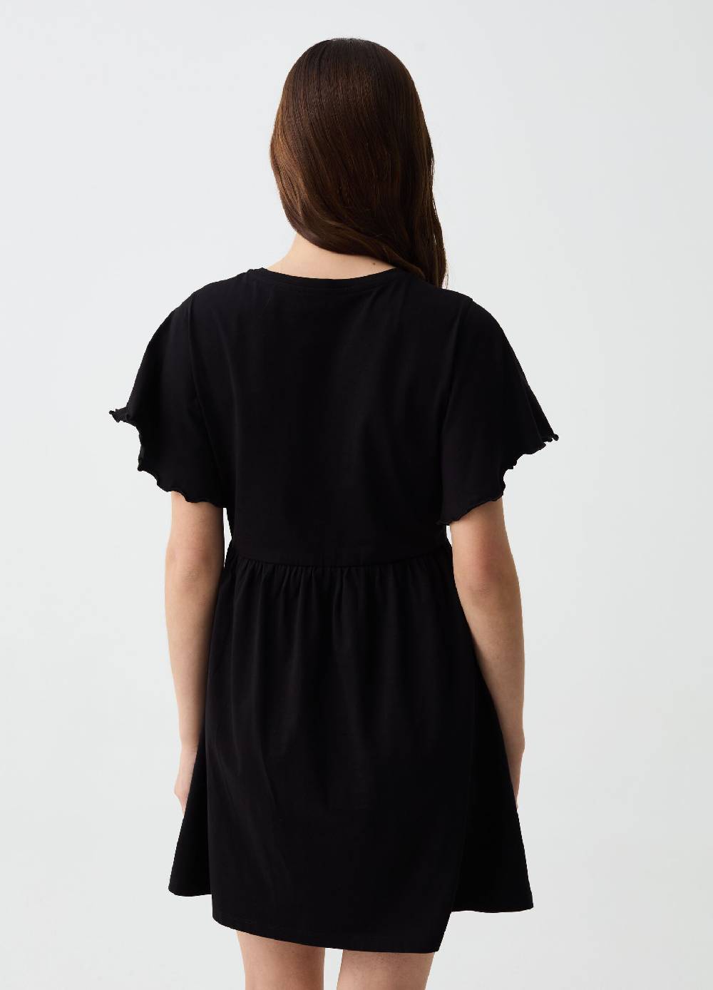 Ovs Vestito Essential corto con maniche a farfalla Qualità