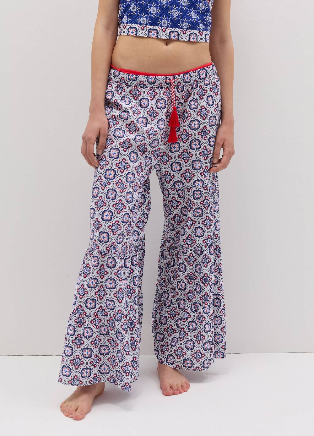 Ovs Pantalone estivo wide leg Positano Pezzi Unici