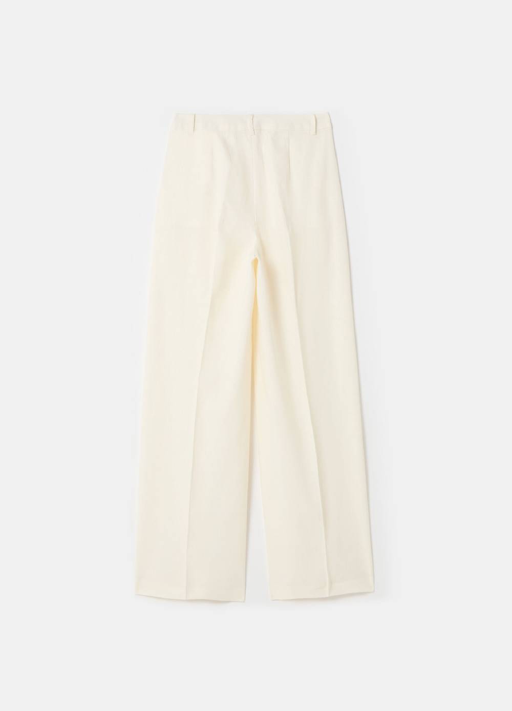 Ovs Pantaloni ampi in lino e viscosa PIOMBO Qualità Garantita