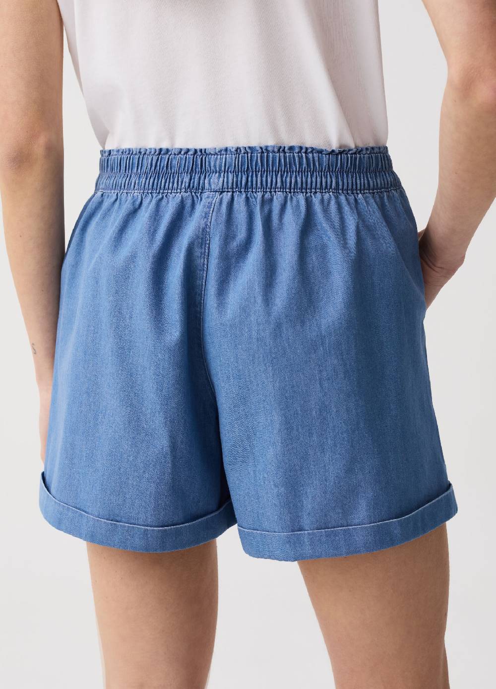 Ovs Shorts in denim fluido con tasche Novità