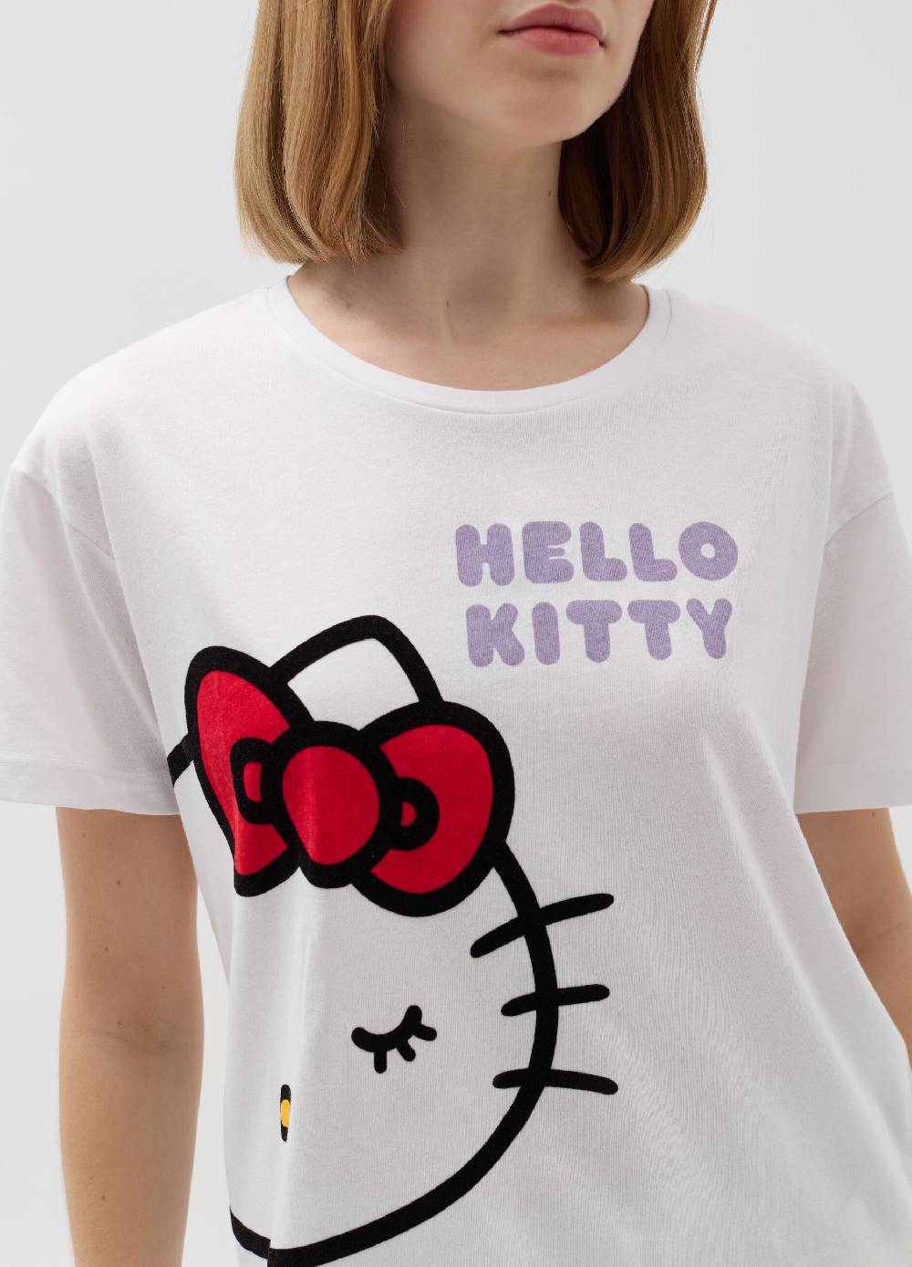 Ovs Pigiama in cotone con stampa Hello Kitty Presa