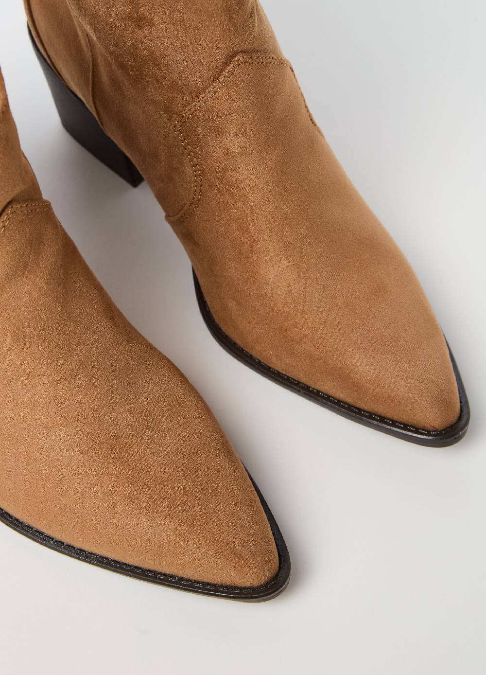 Ovs Stivaletti texani in suede Saldi Di Fabbrica