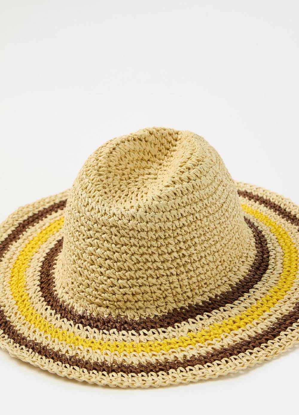 Ovs Cappello di paglia con dettaglio a righe Promozione Limitata