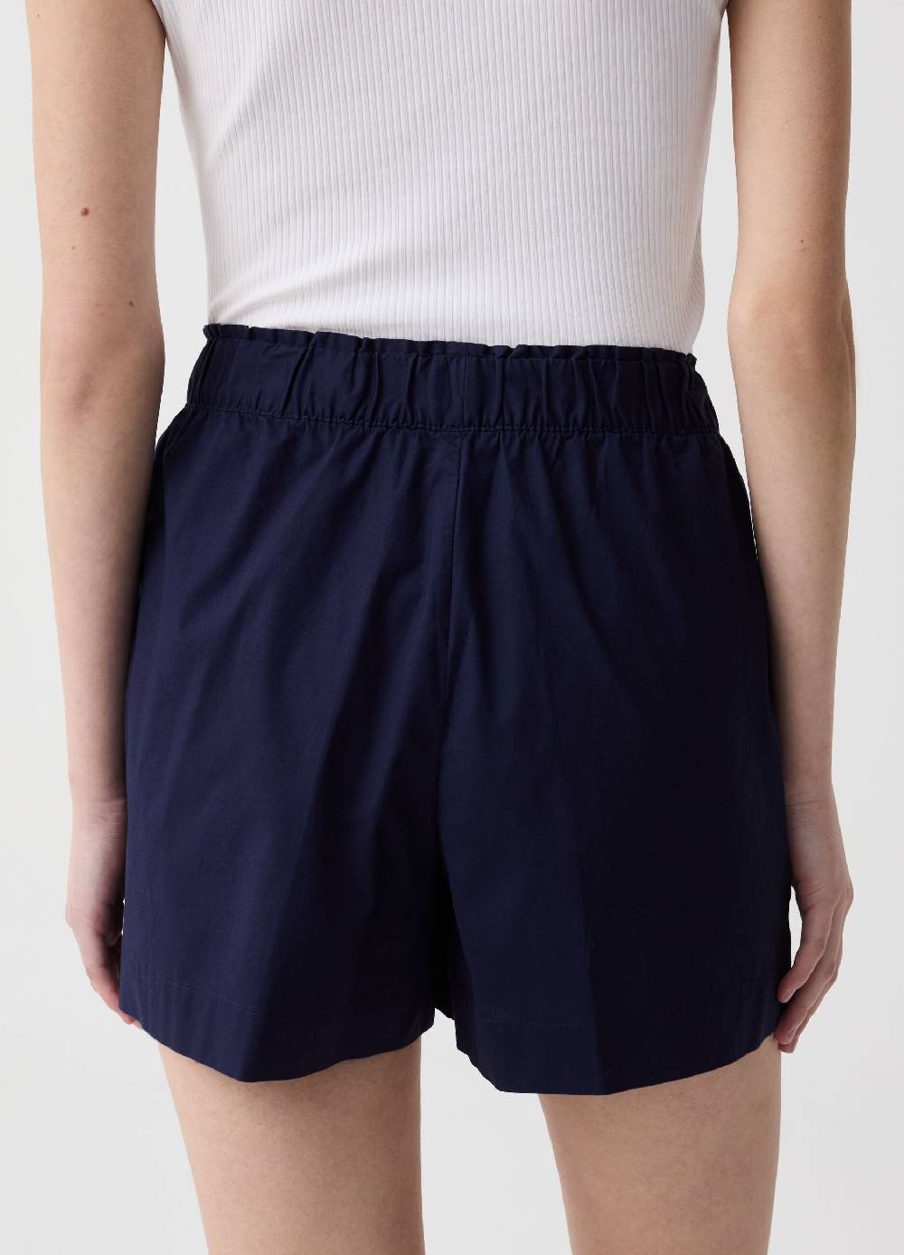 Ovs Shorts pull on in cotone stretch Vendita Economica