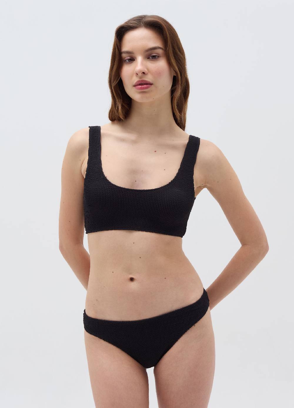 Ovs Bralette bikini con trama ondulata 2025