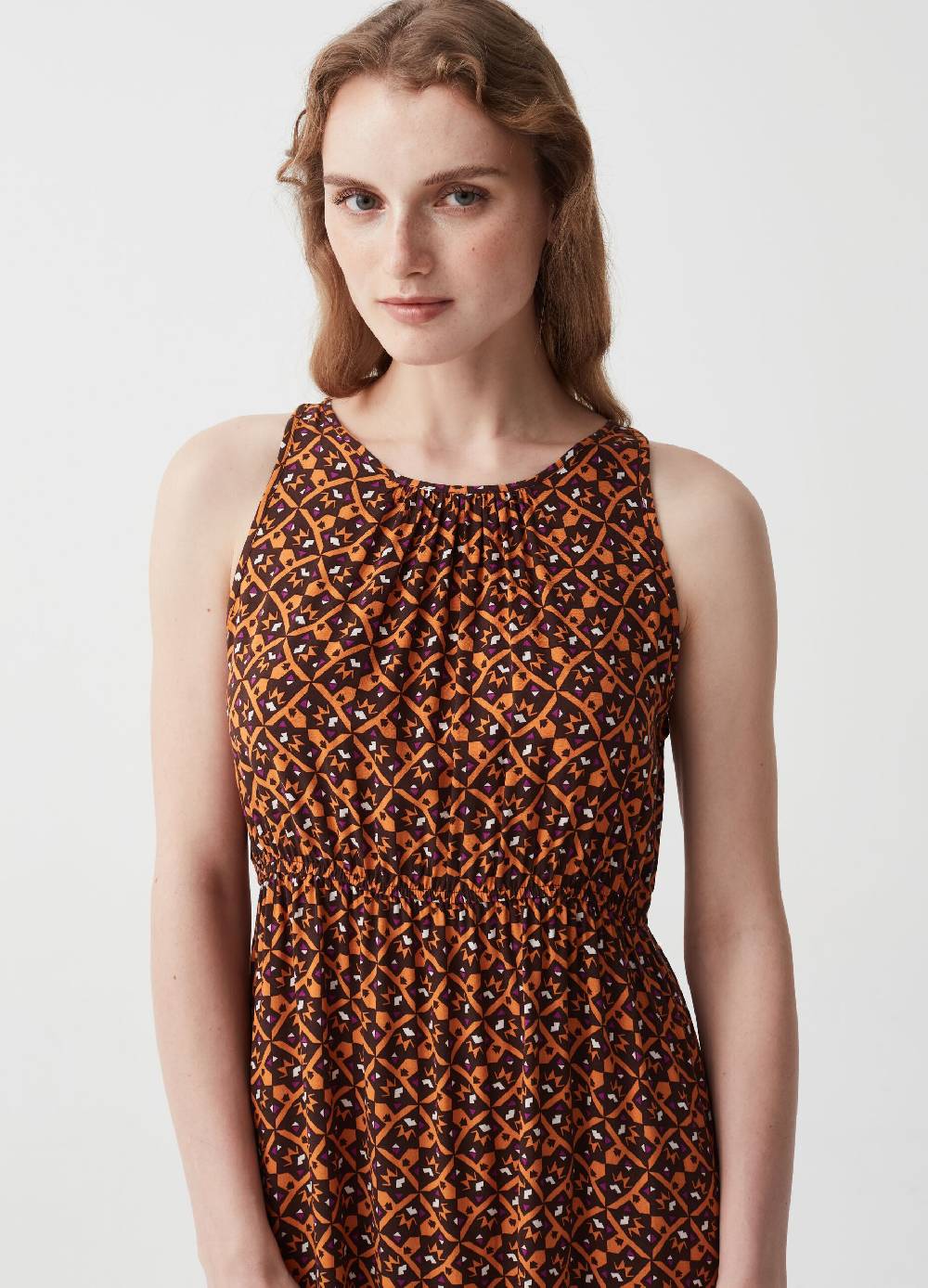 Ovs Vestito lungo in viscosa con scollo halter Shopping Online