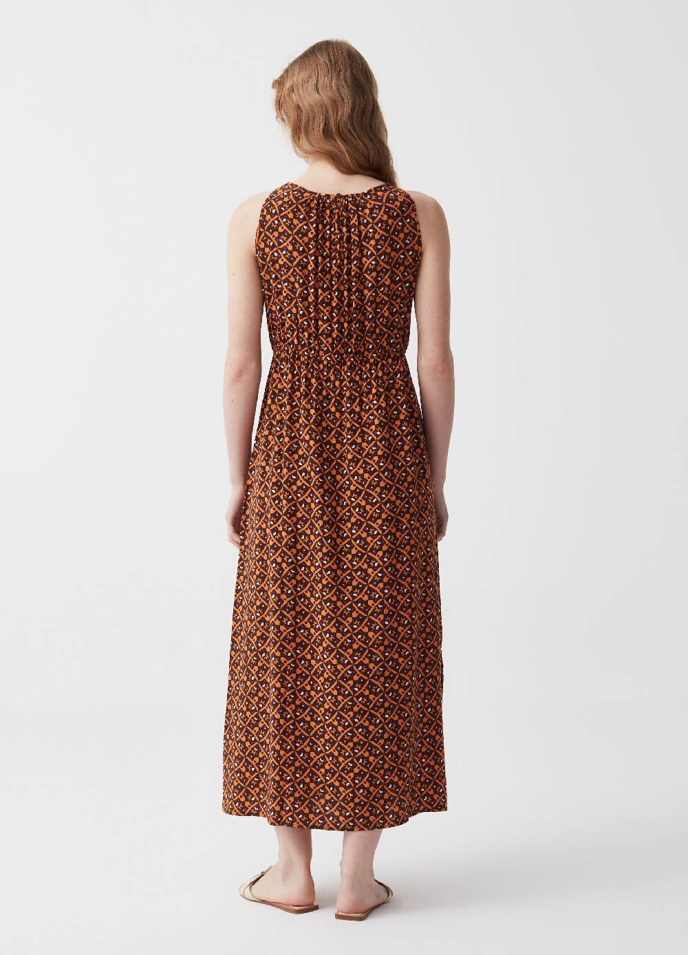 Ovs Vestito lungo in viscosa con scollo halter Shopping Online