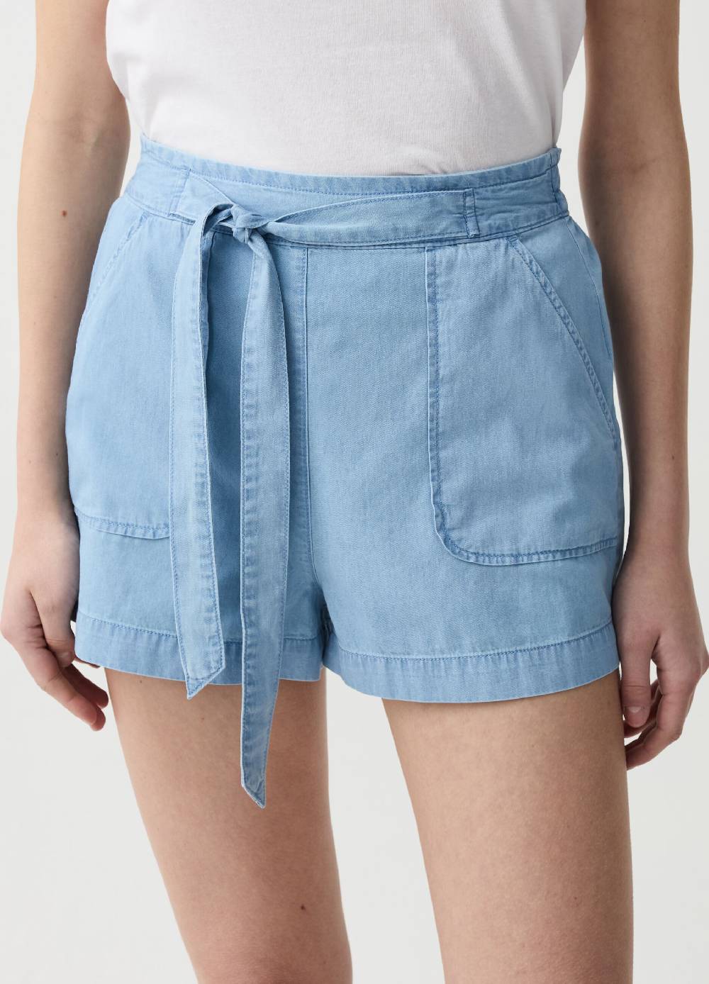 Ovs Shorts in denim fluido con cintura Affare Del Giorno